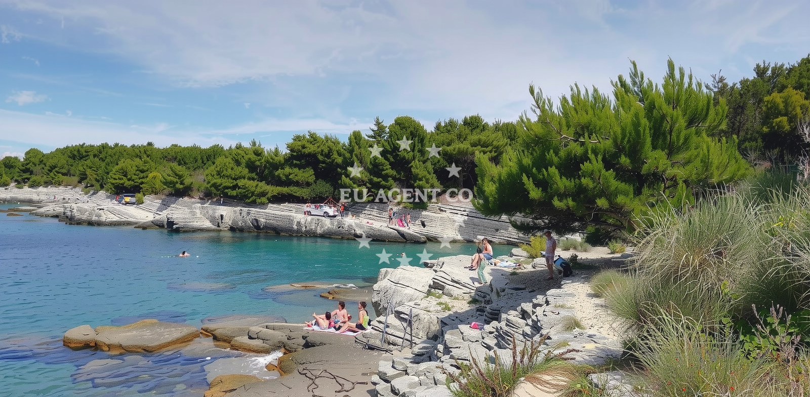 Additional view of Radovica beach in 218 Selo 1, Premantura