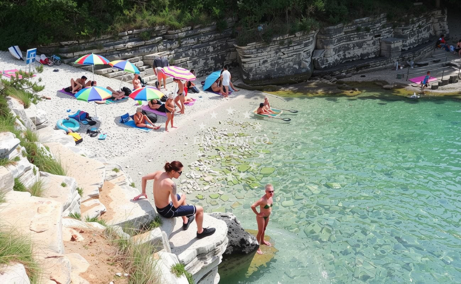 Additional view of Radovica beach in 218 Selo 1, Premantura