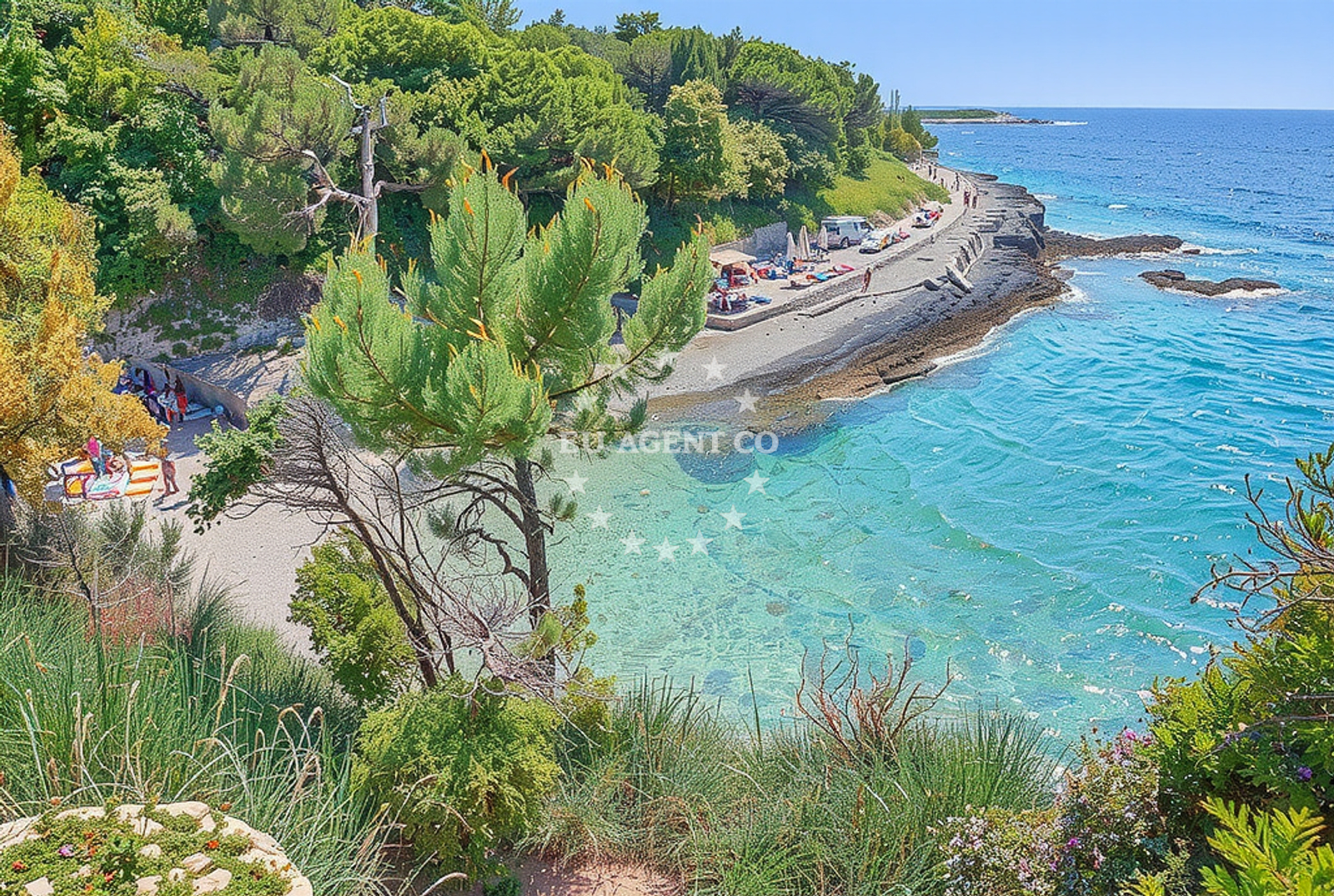 Additional view of Radovica beach in 218 Selo 1, Premantura