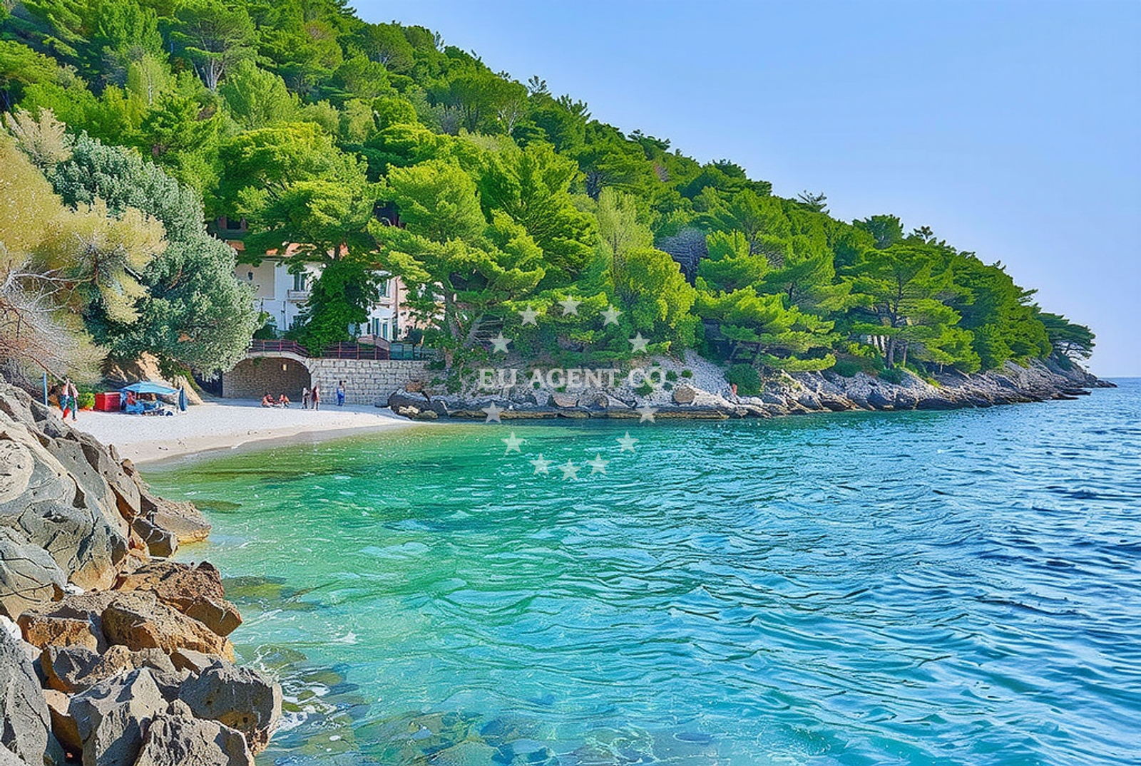 Additional view of Rapak beach in , Gdinj