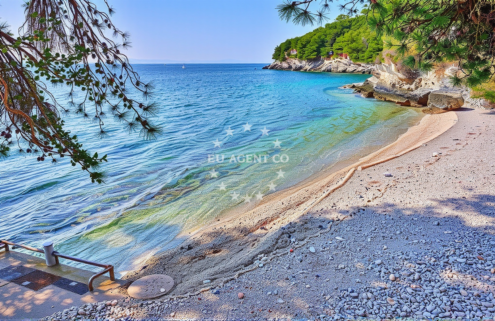 Additional view of Rapak beach in , Gdinj
