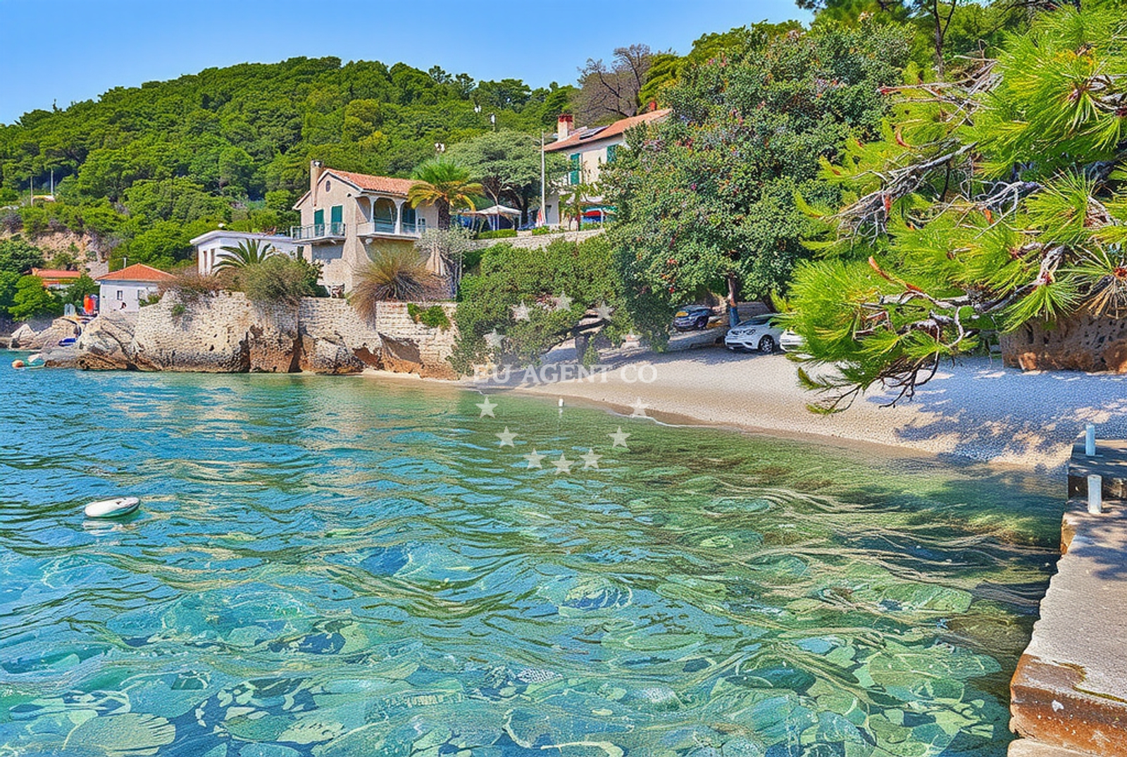 Additional view of Rapak beach in , Gdinj