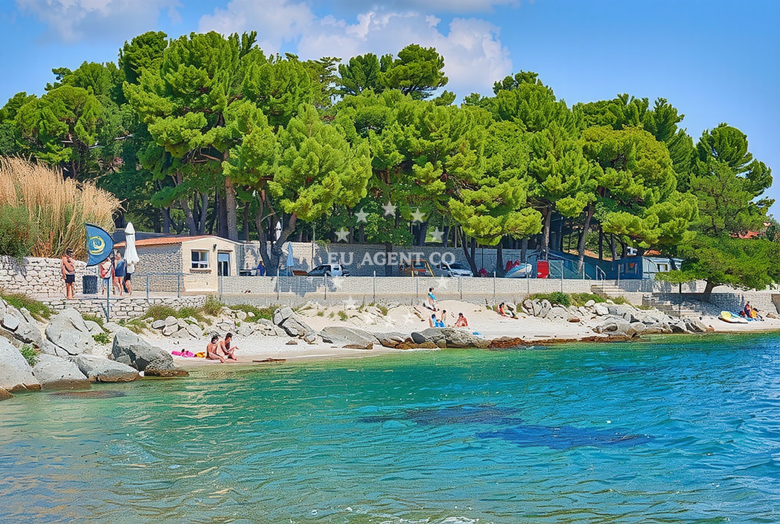 Additional view of Rapoća, Nerezine (Lošinj) Beach in Rapoća