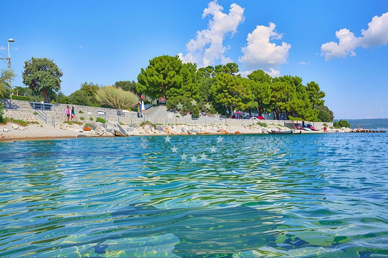 Additional view of Rapoća, Nerezine (Lošinj) Beach in Rapoća