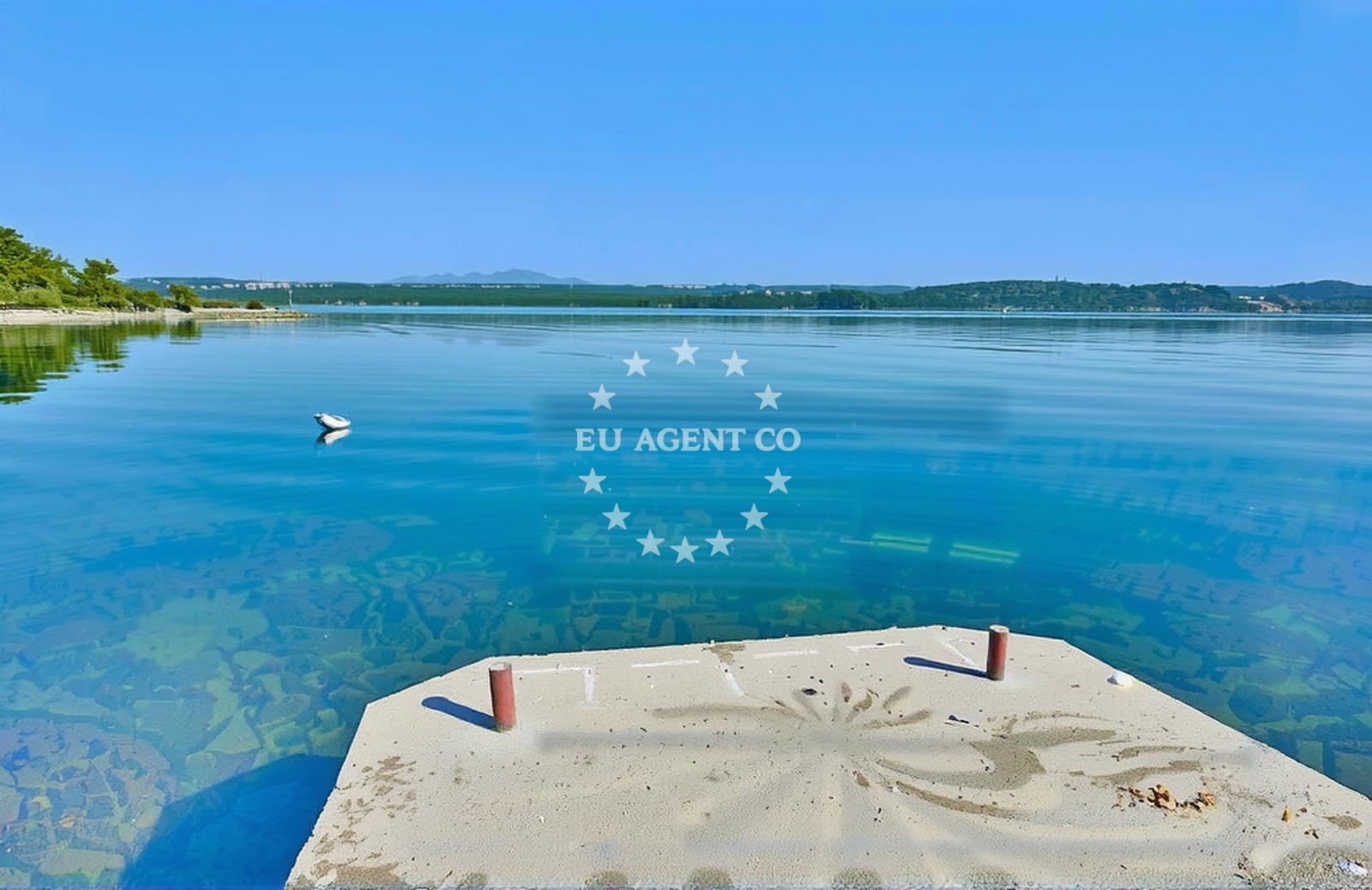 Additional view of Raslina jug, Raslina Beach in Raslina jug