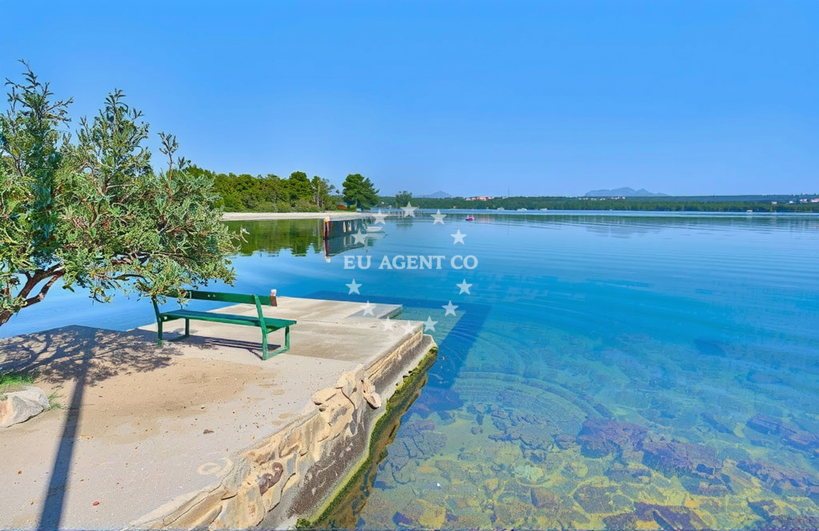 Additional view of Raslina jug, Raslina Beach in Raslina jug