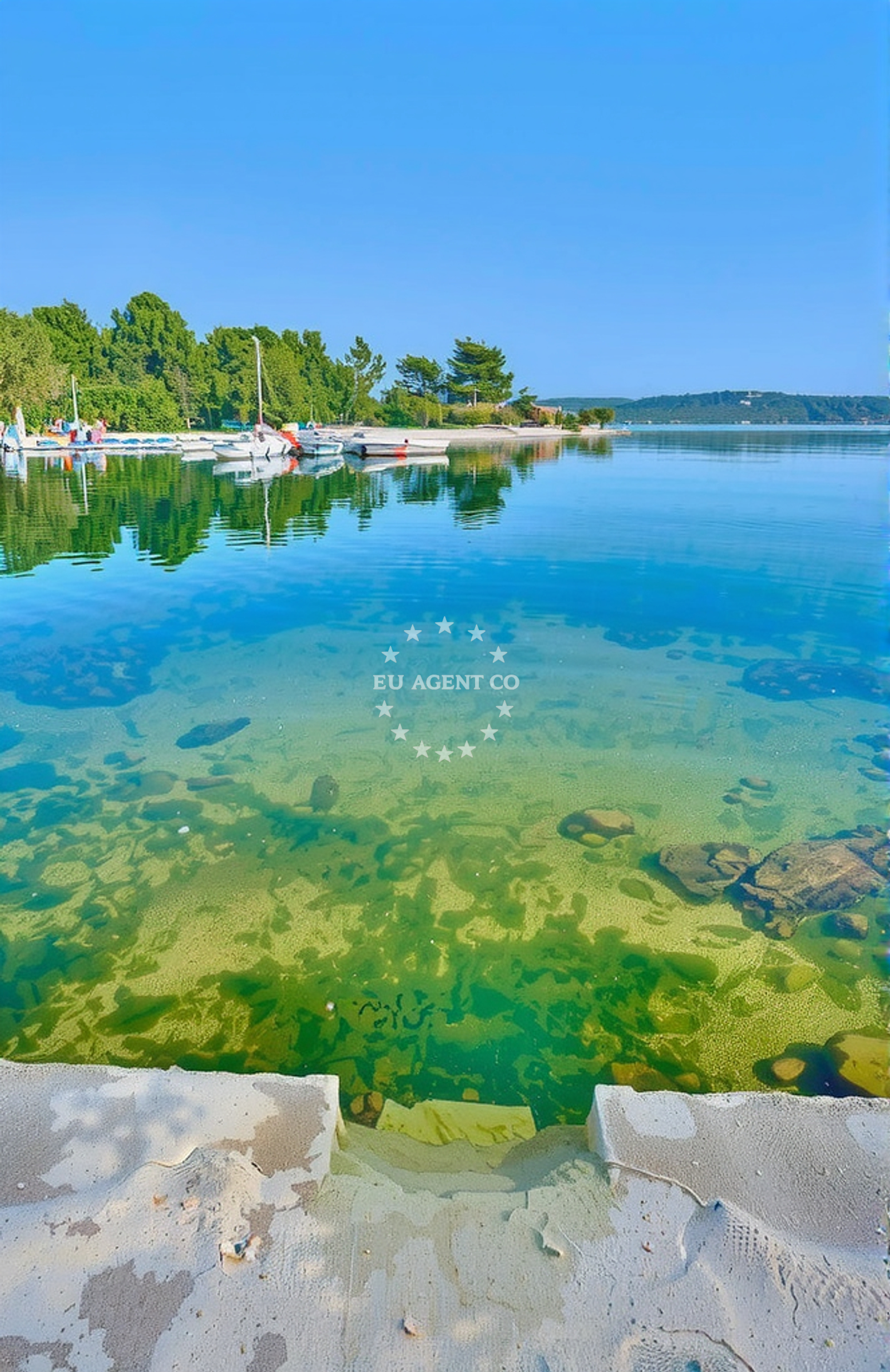 Additional view of Raslina jug, Raslina Beach in Raslina jug