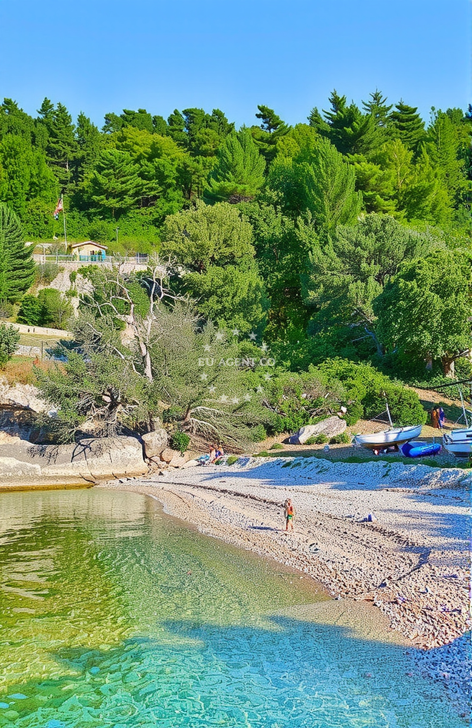 Additional view of Rasoha beach in , Smokvica