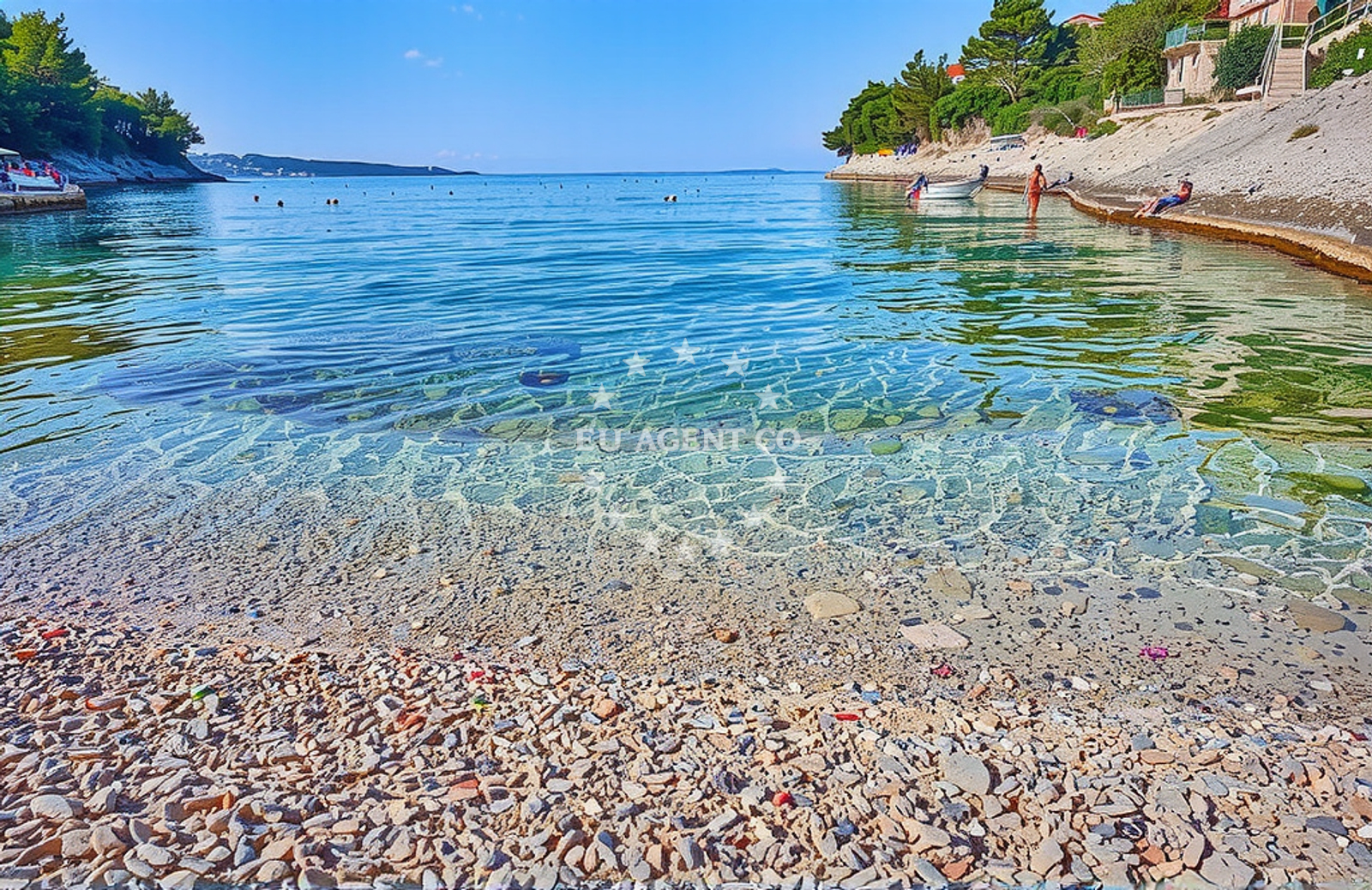 Additional view of Rasoha beach in , Smokvica