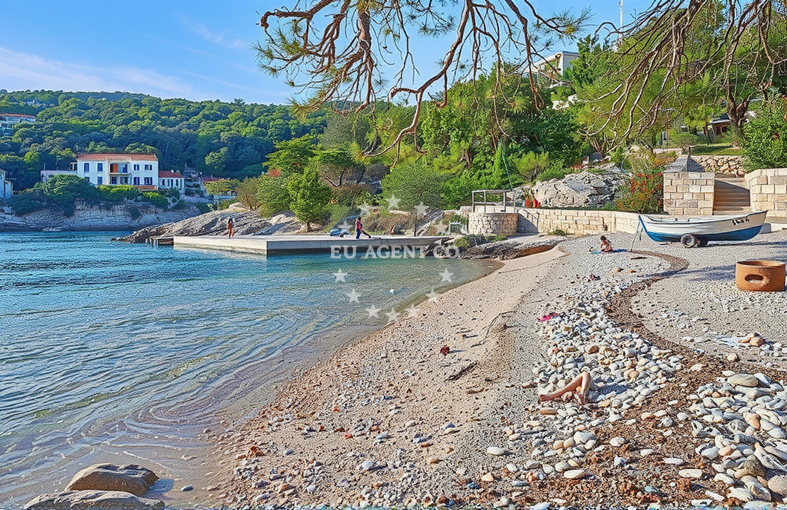 Additional view of Rasohatica istok, Žrnovo (Korčula) Beach in Rasohatica istok