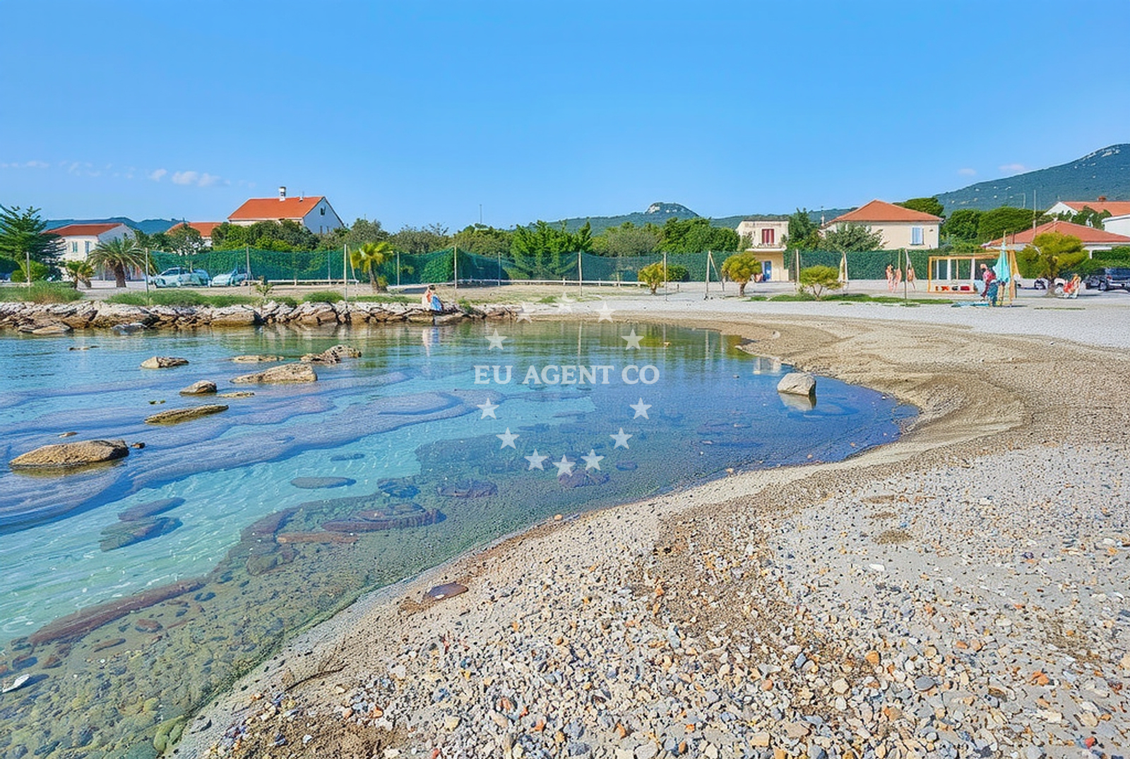 Additional view of Rat beach in Kraj Bililo 3, Sreser