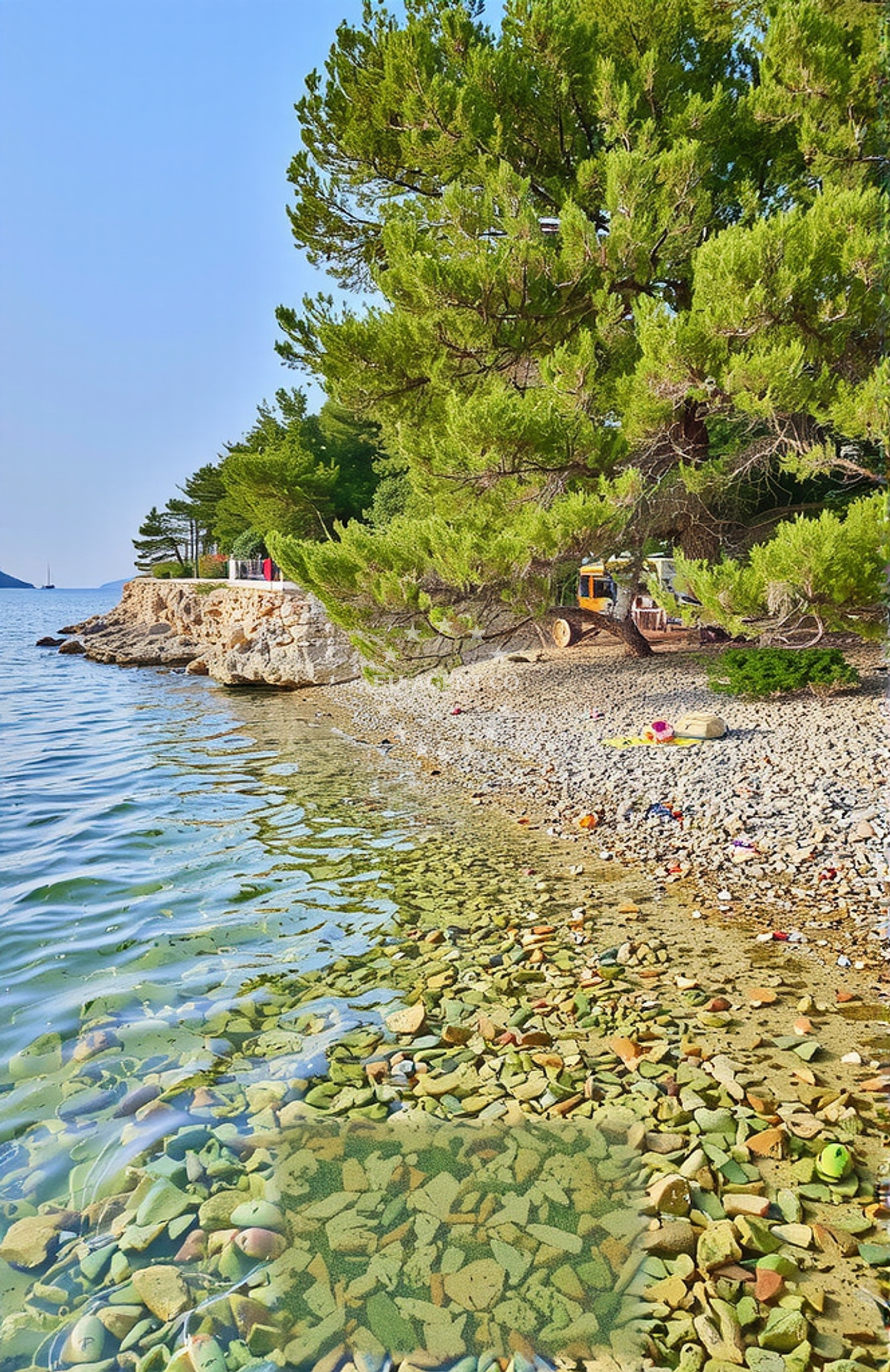 Sea and coastal view of Rava (Rava): beaches and coves (16) in Rava (Rava)