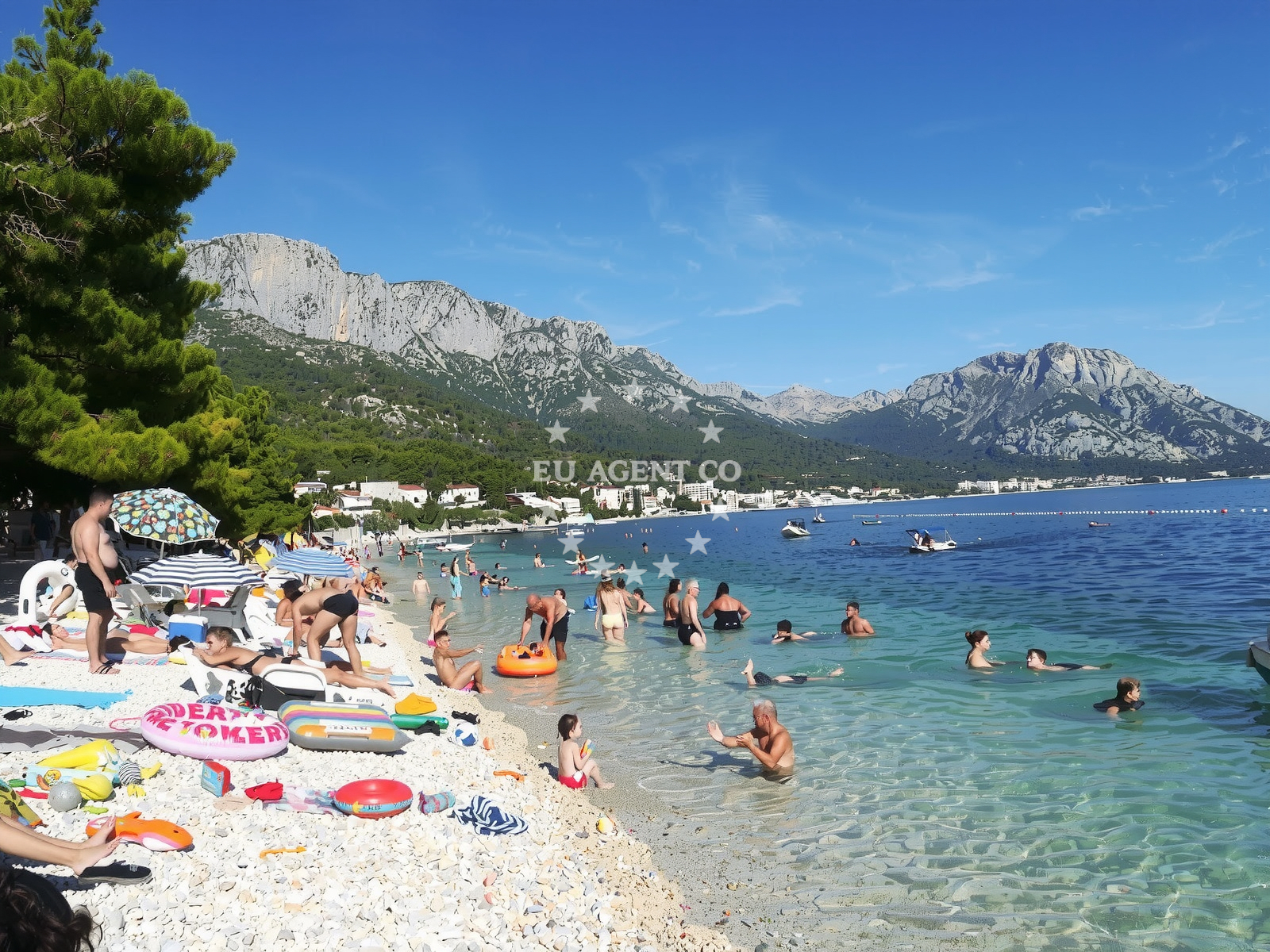Sea and coastal view of Ravanje beach in A. K. Miošića 3, Podaca