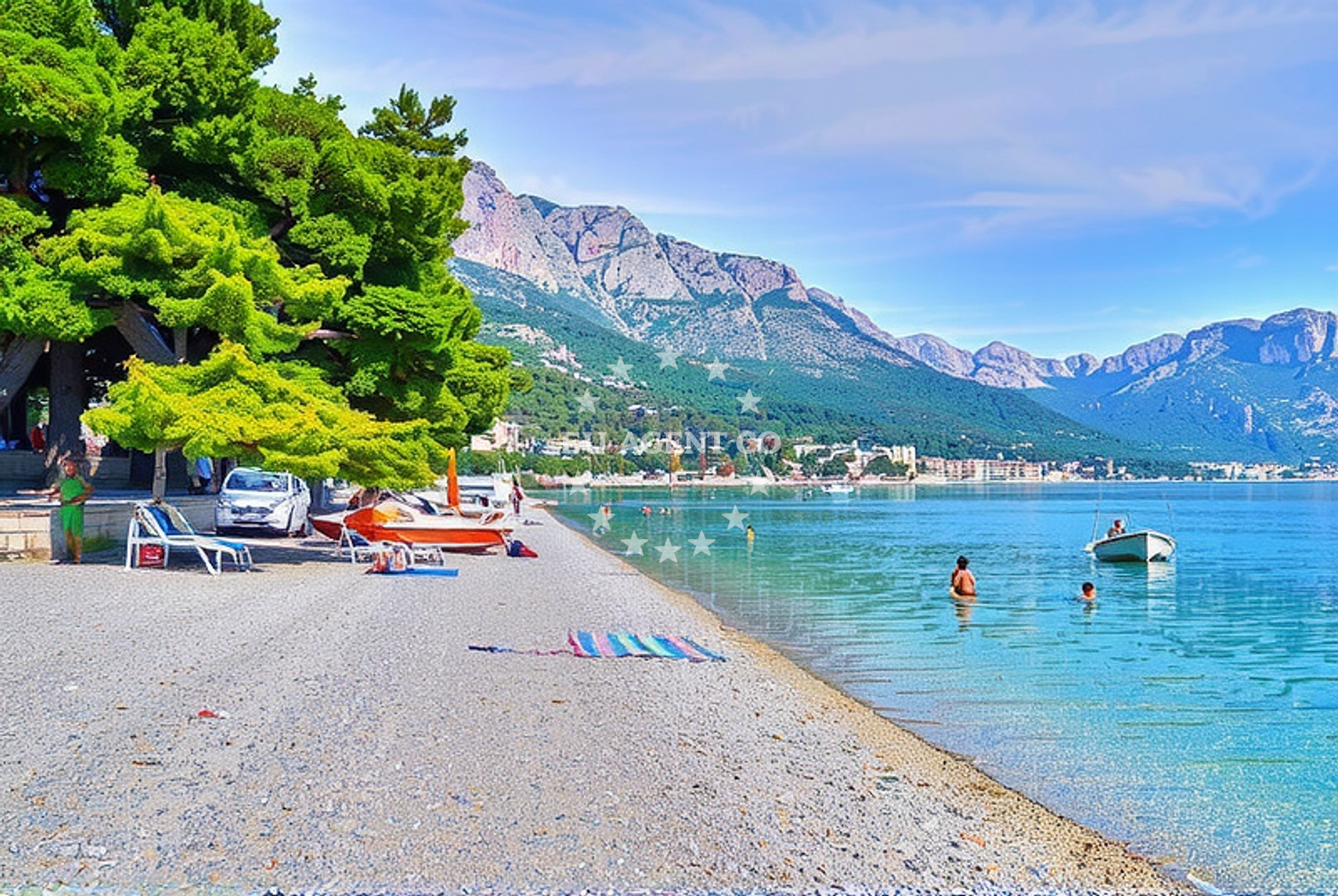 Additional view of Ravanje beach in A. K. Miošića 3, Podaca