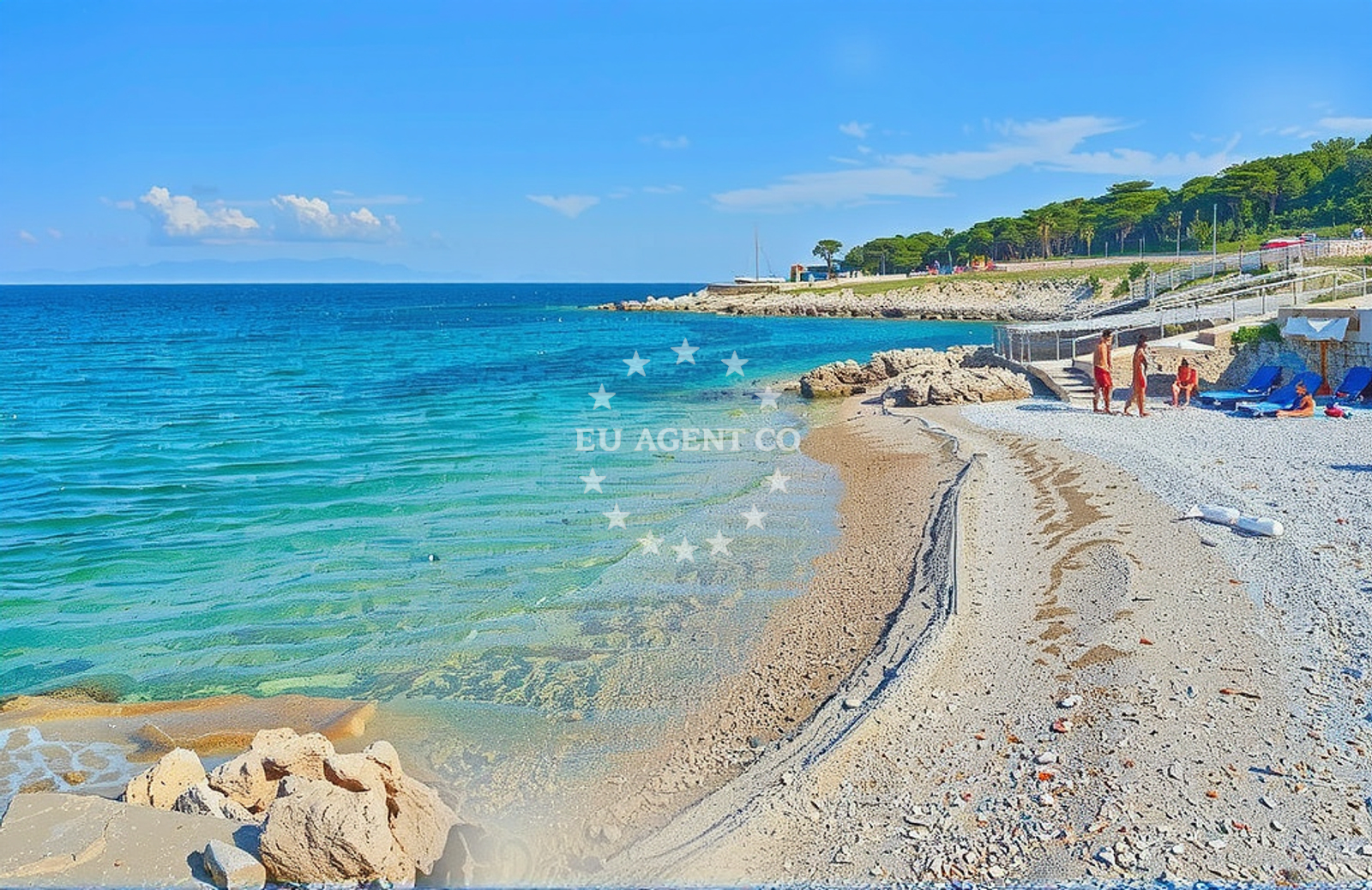 Additional view of Ravni beach in Ravni 142, Ravni