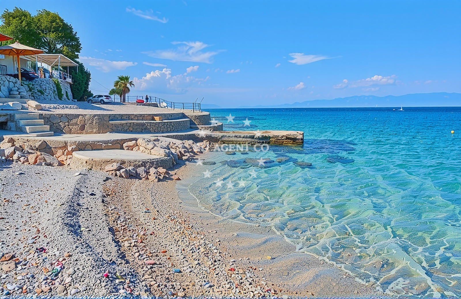 Additional view of Ravni beach in Ravni 142, Ravni
