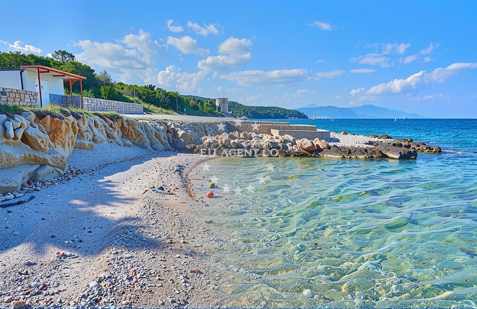 Additional view of Ravni beach in Ravni 142, Ravni