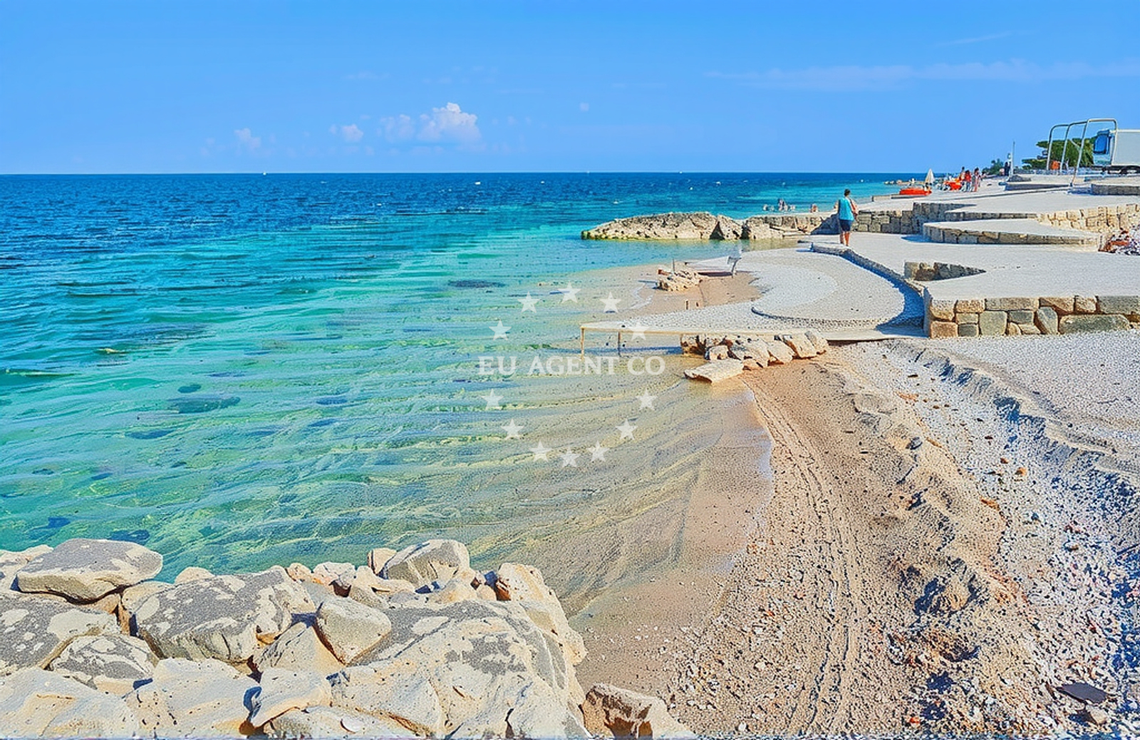 Additional view of Ravni jug, Ravni Beach in Ravni jug