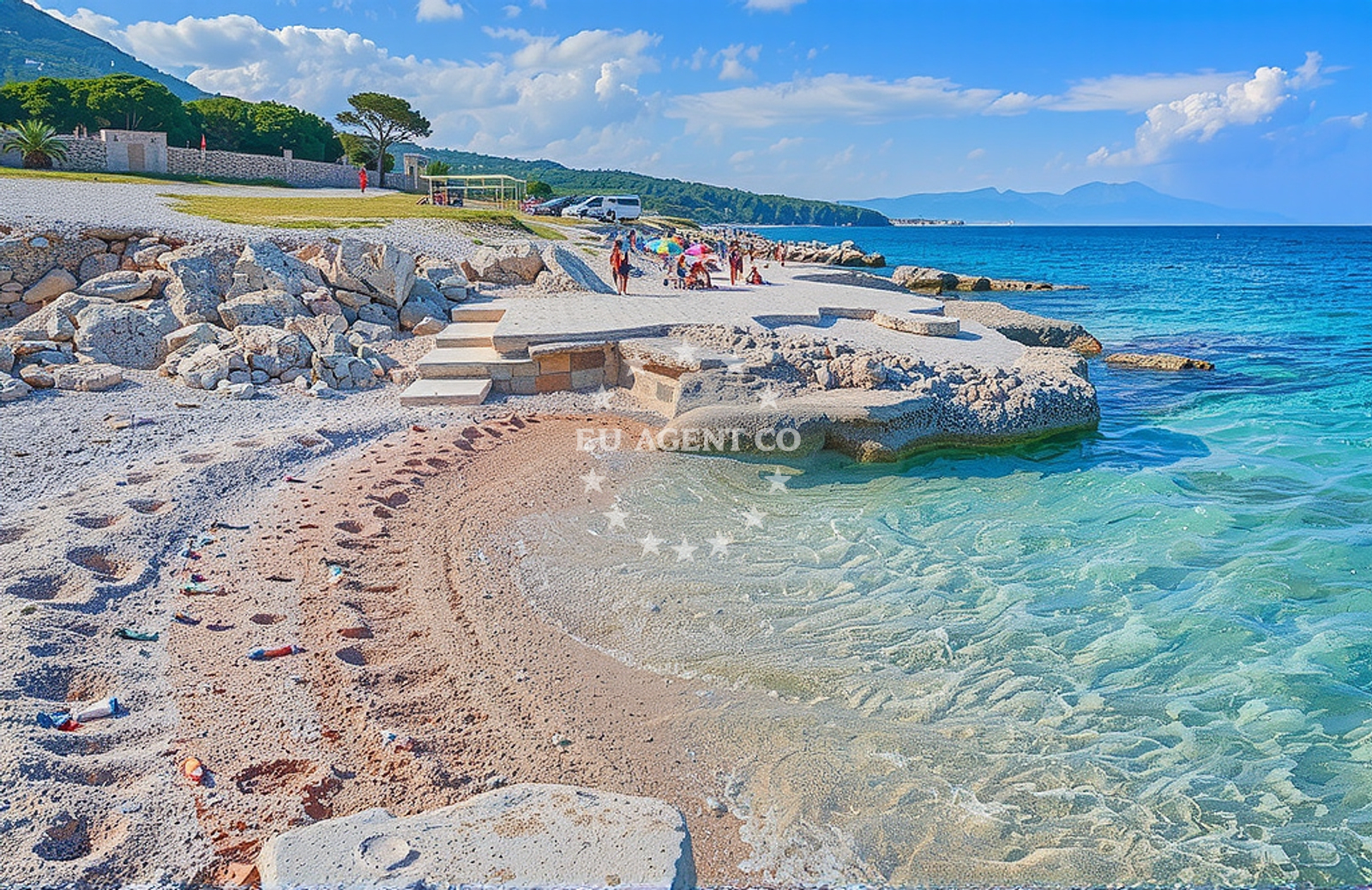 Additional view of Ravni jug, Ravni Beach in Ravni jug
