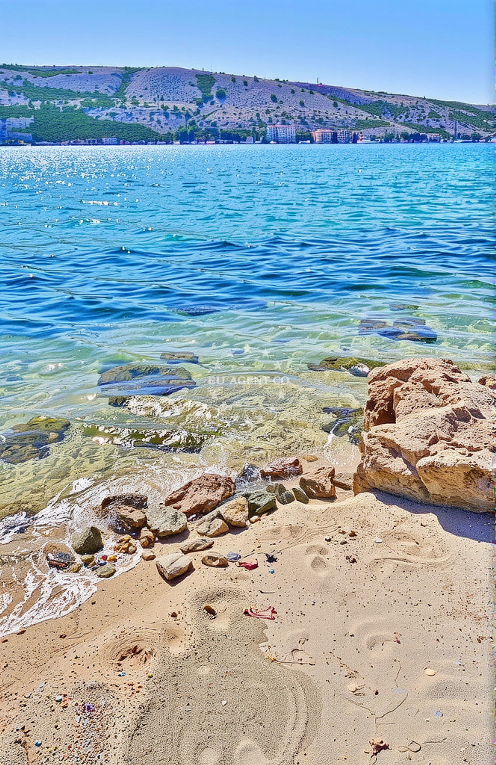 Additional view of Ravnice sredina, Barbat na Rabu (Rab) Beach in Ravnice sredina
