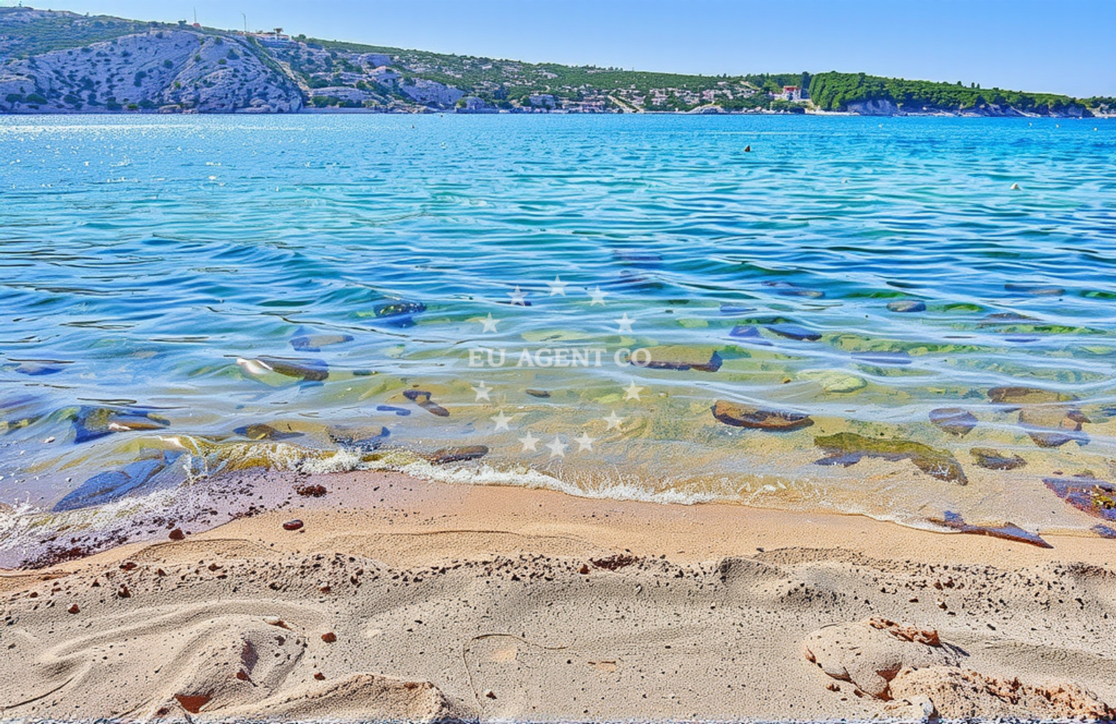 Additional view of Ravnice zapad, Barbat na Rabu (Rab) Beach in Ravnice zapad