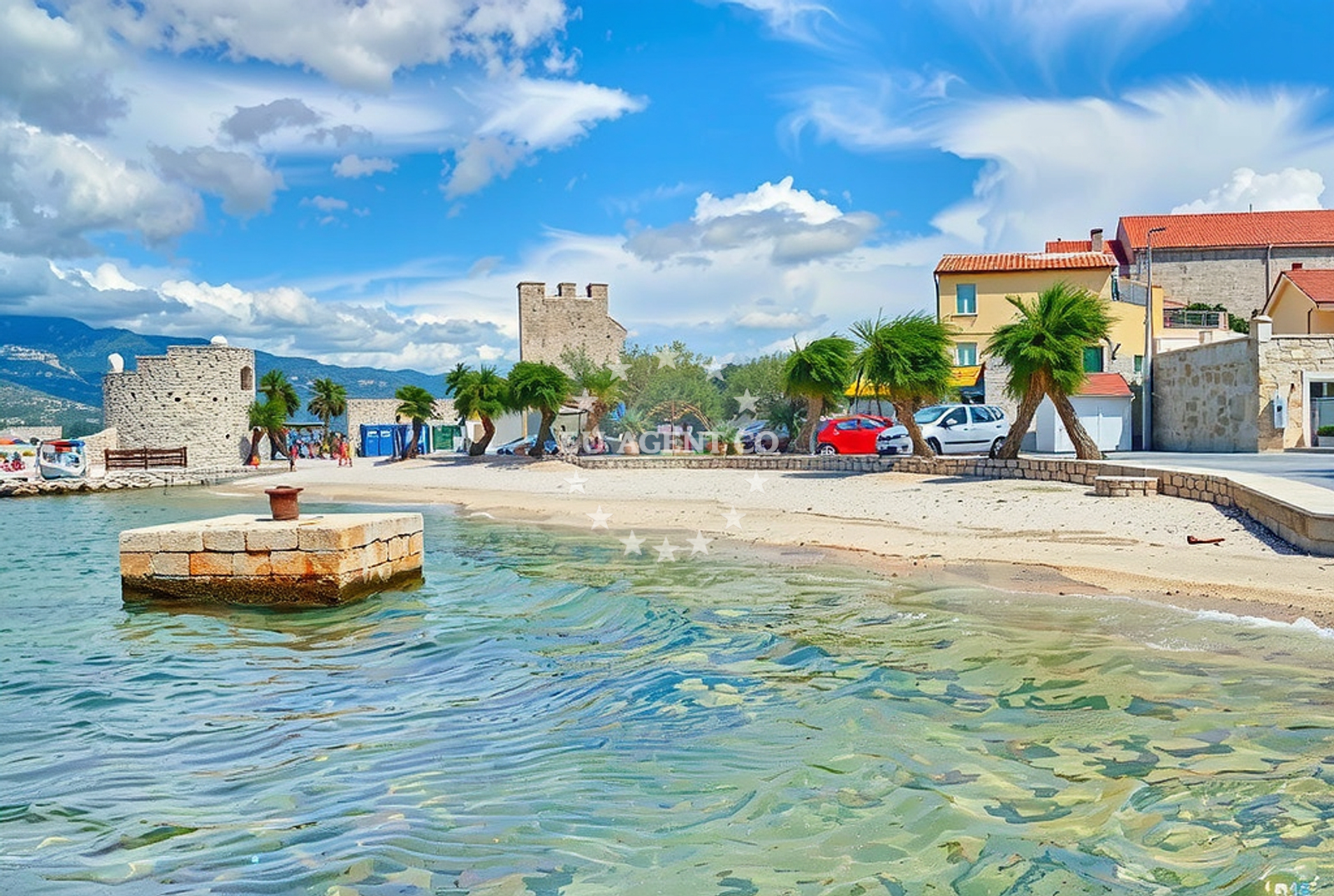 Additional view of Ražanac: beaches and coves (8) in Ražanac