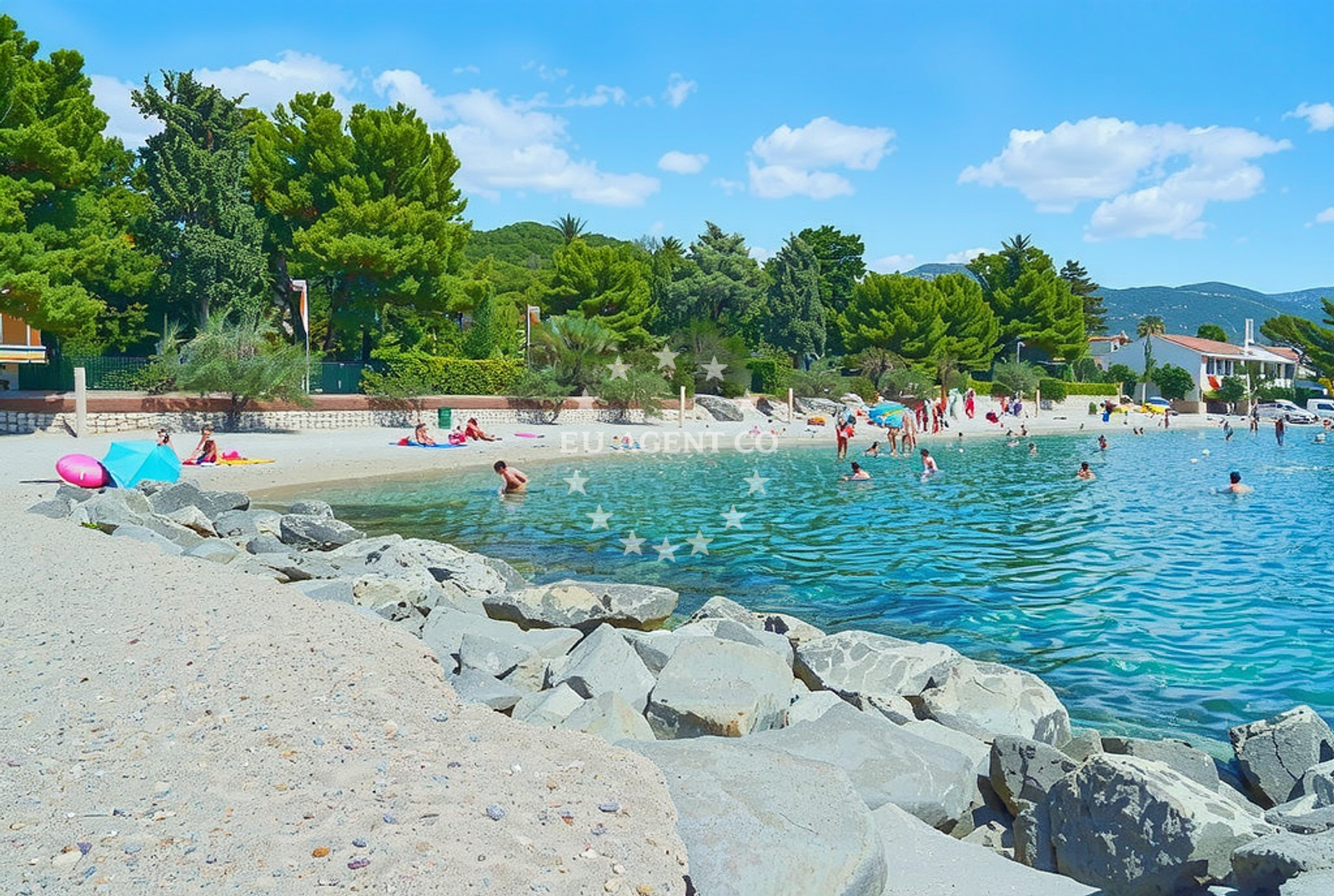 Additional view of Resnik beach in Cesta Dr. Franje Tuđmana 1218, Kaštela