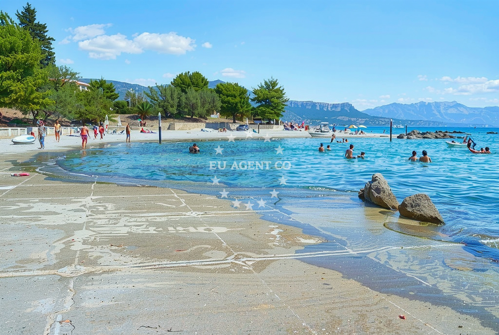 Additional view of Resnik beach in Cesta Dr. Franje Tuđmana 1218, Kaštela