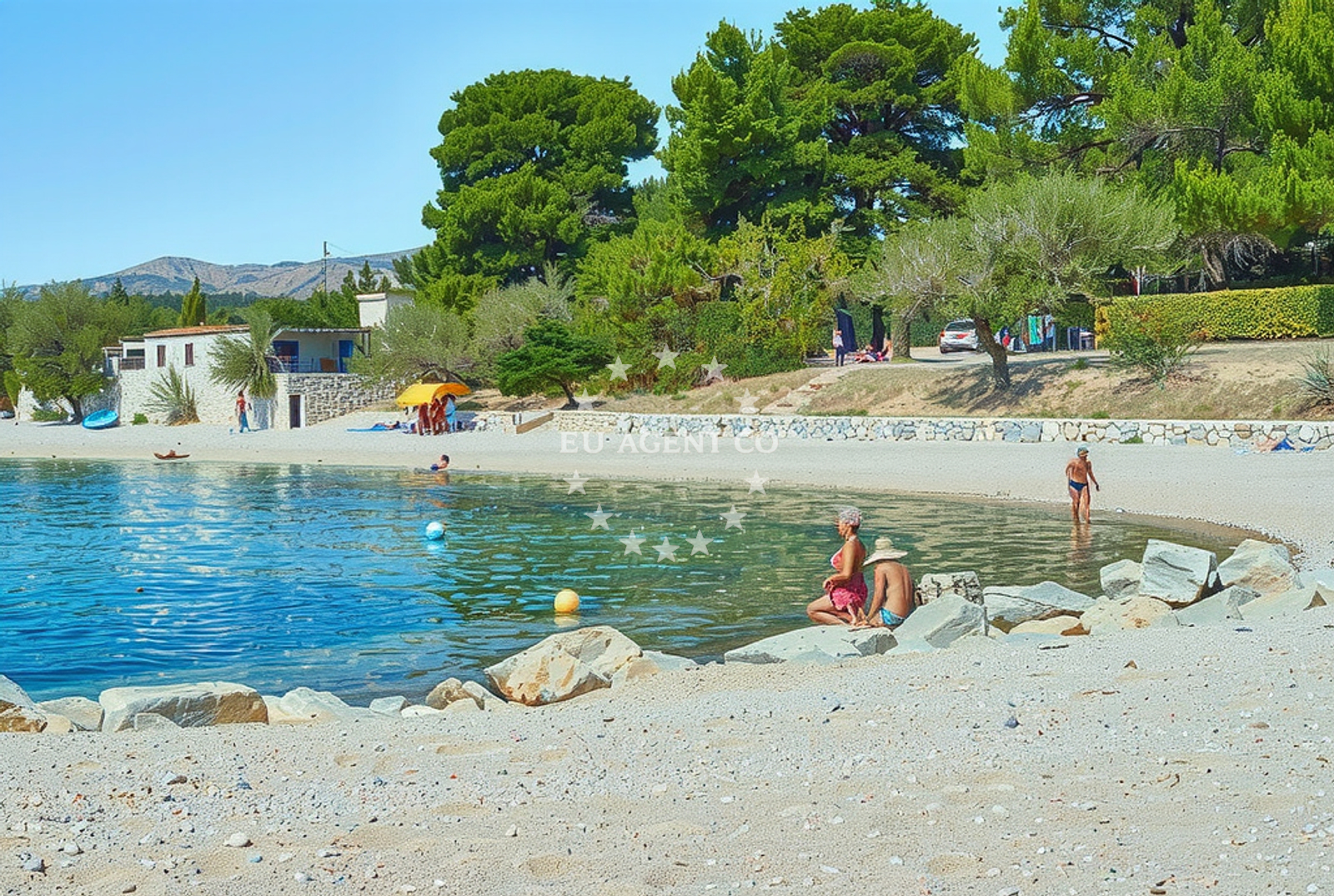 Additional view of Resnik beach in Cesta Dr. Franje Tuđmana 1218, Kaštela