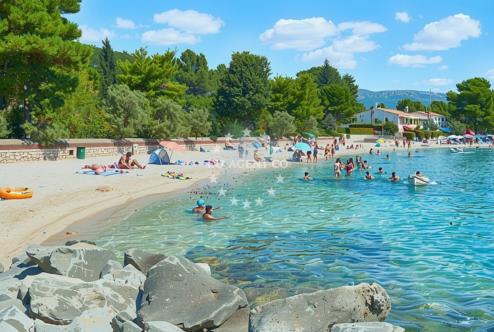 Additional view of Resnik beach in Cesta Dr. Franje Tuđmana 1218, Kaštela