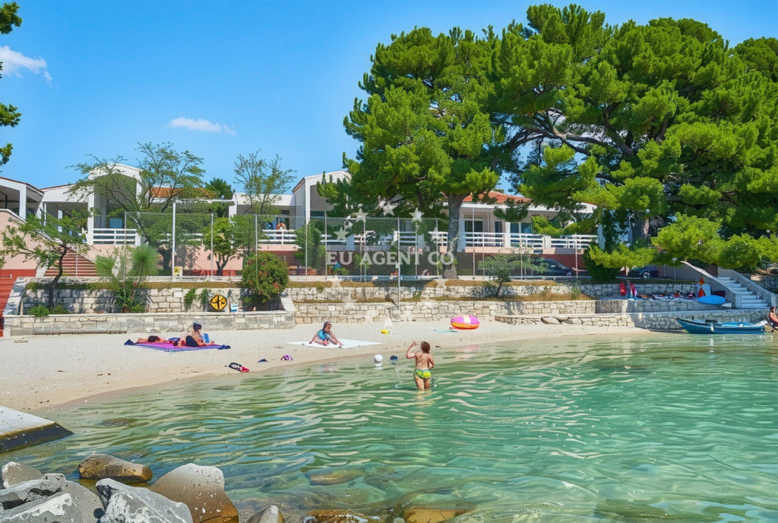 Additional view of Resnik beach in Cesta Dr. Franje Tuđmana 1218, Kaštela