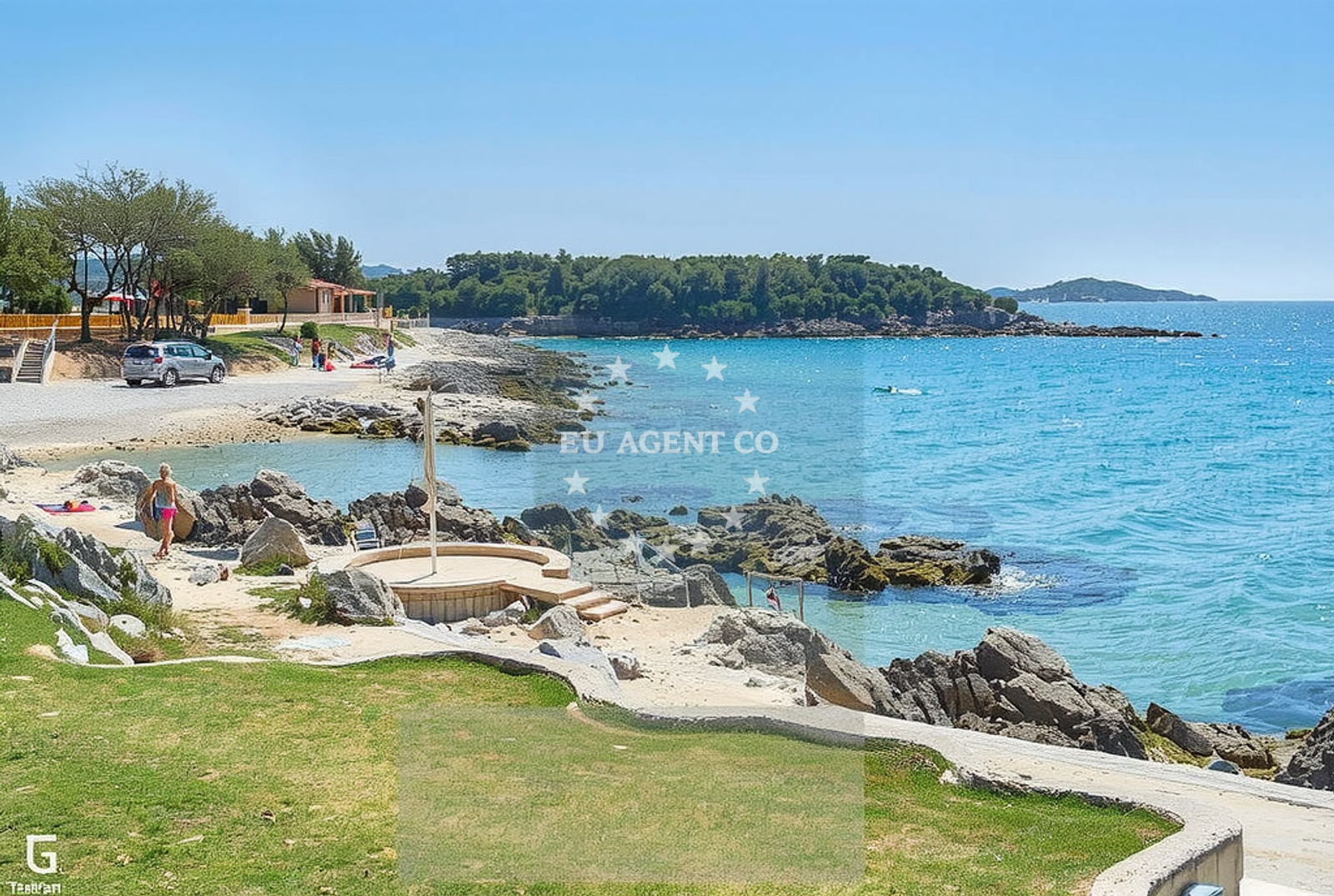 Additional view of Reverol, Funtana Beach in Reverol