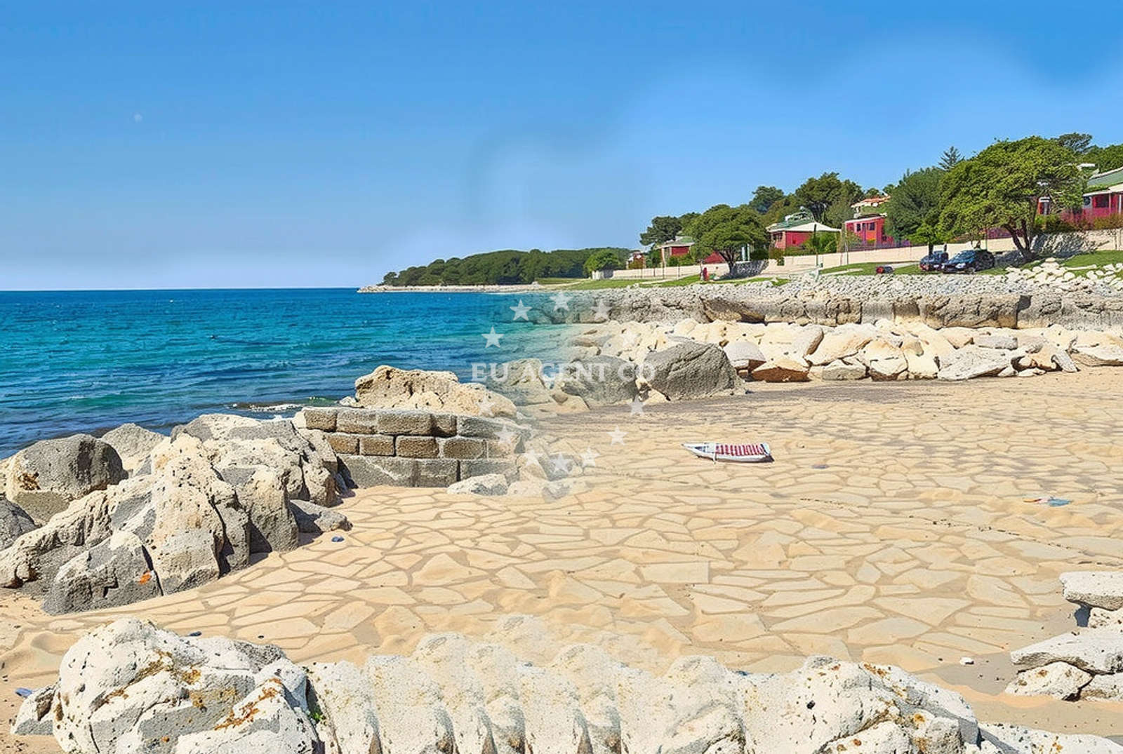 Additional view of Reverol, Funtana Beach in Reverol