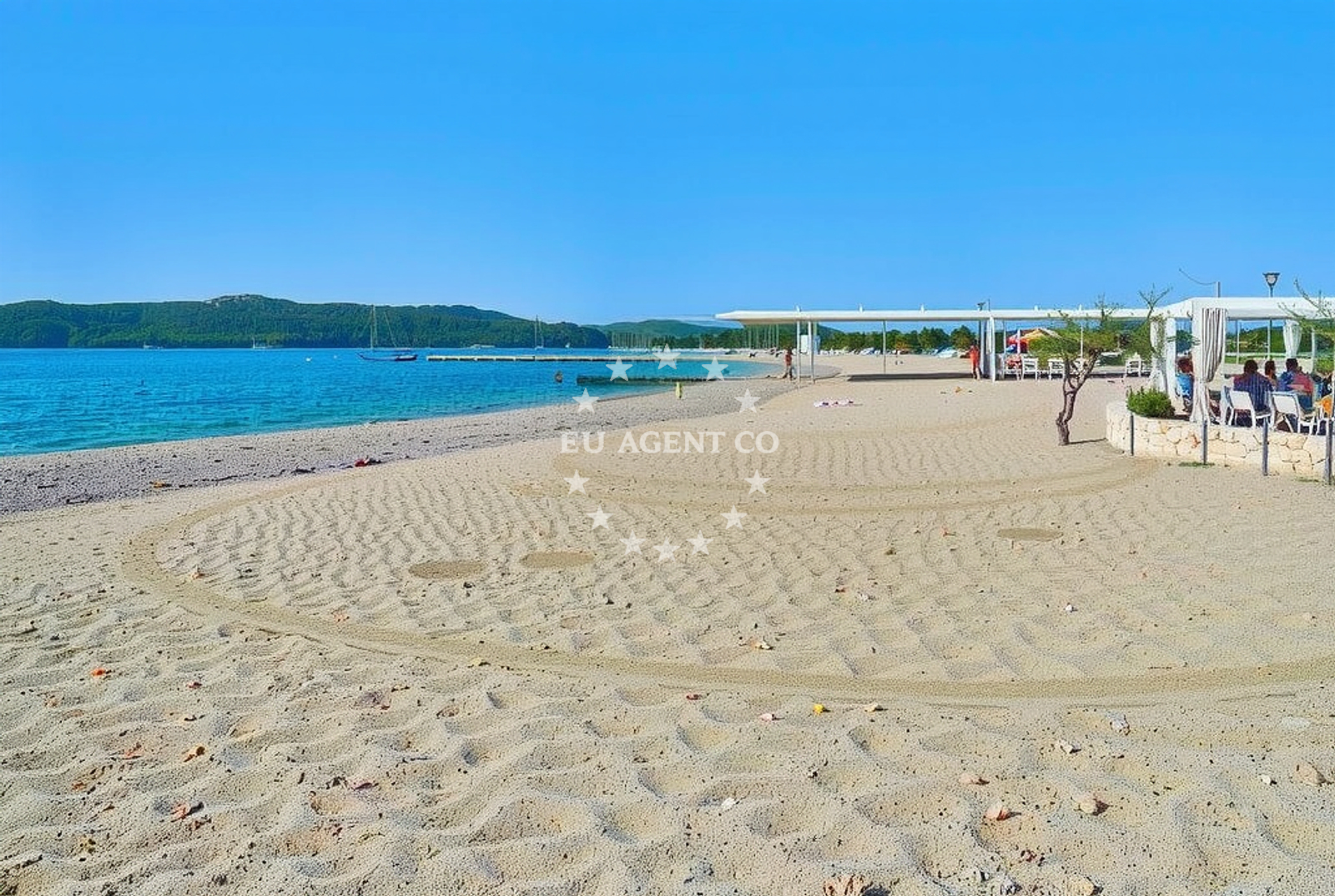 Additional view of Rezaliste beach in Ul. Kamenita 2, Brodarica