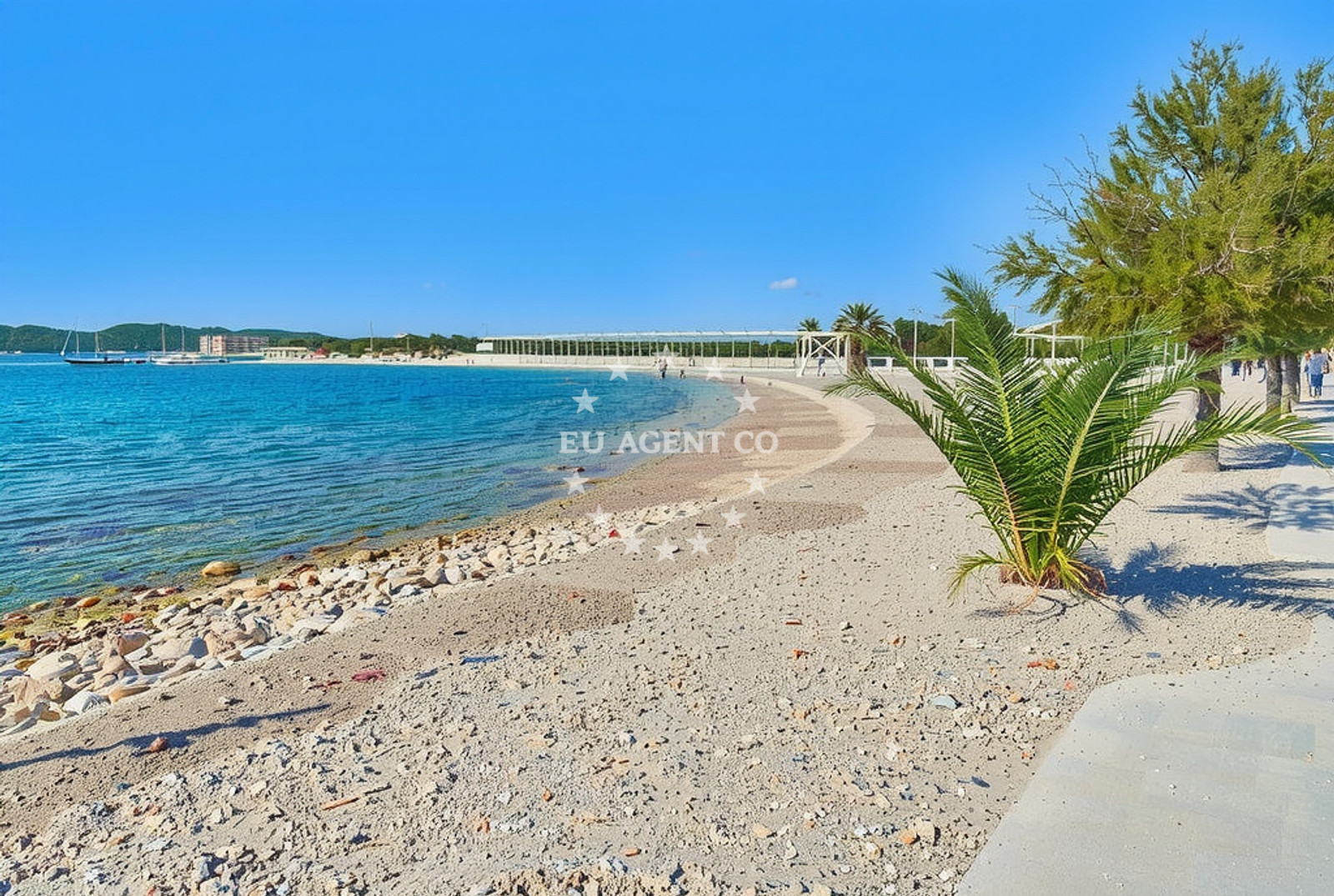 Additional view of Rezaliste beach in Ul. Kamenita 2, Brodarica