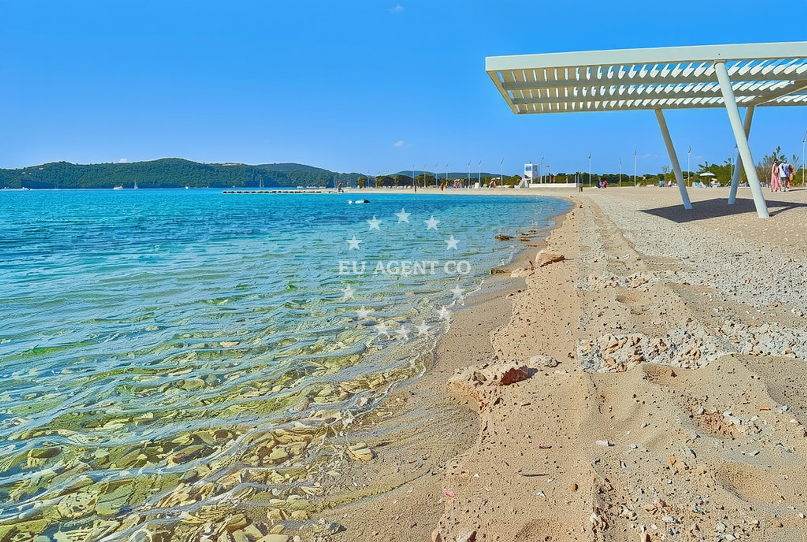 Additional view of Rezaliste beach in Ul. Kamenita 2, Brodarica