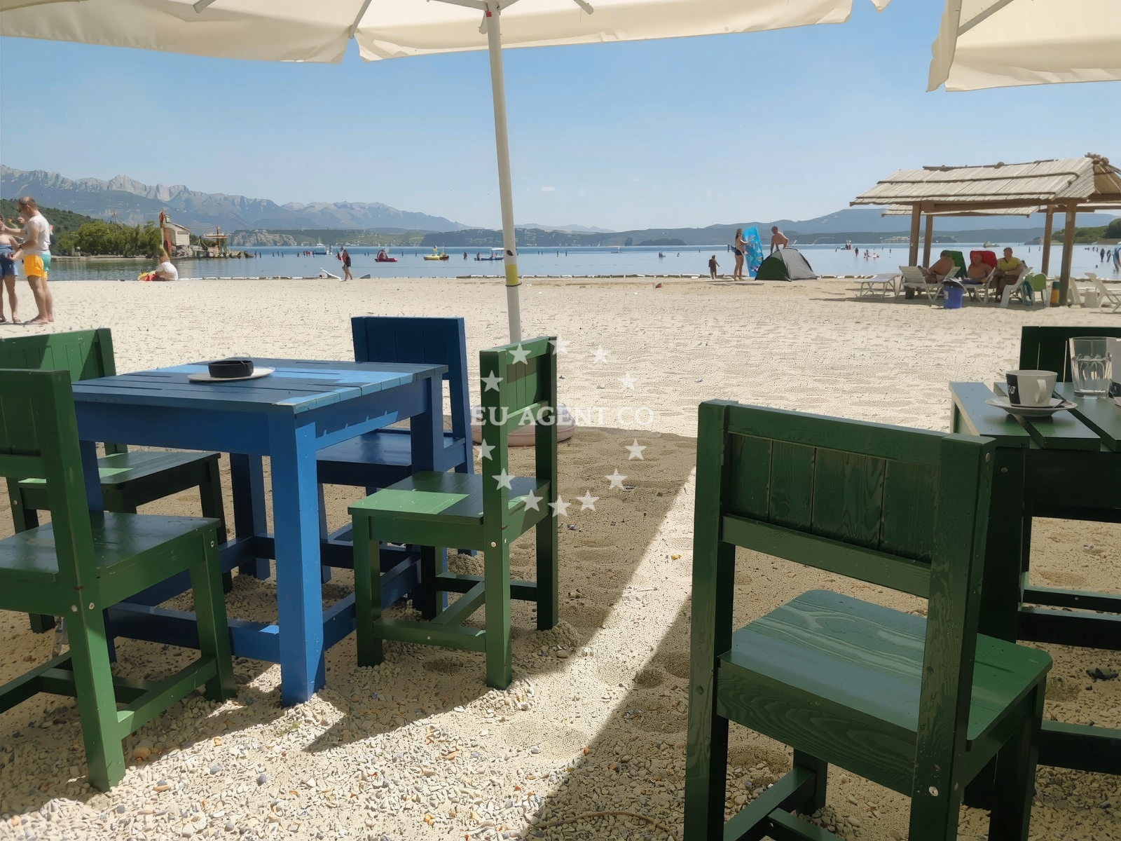Sea and coastal view of Rezanska plaza II in Ante Starčevića 34, Posedarje