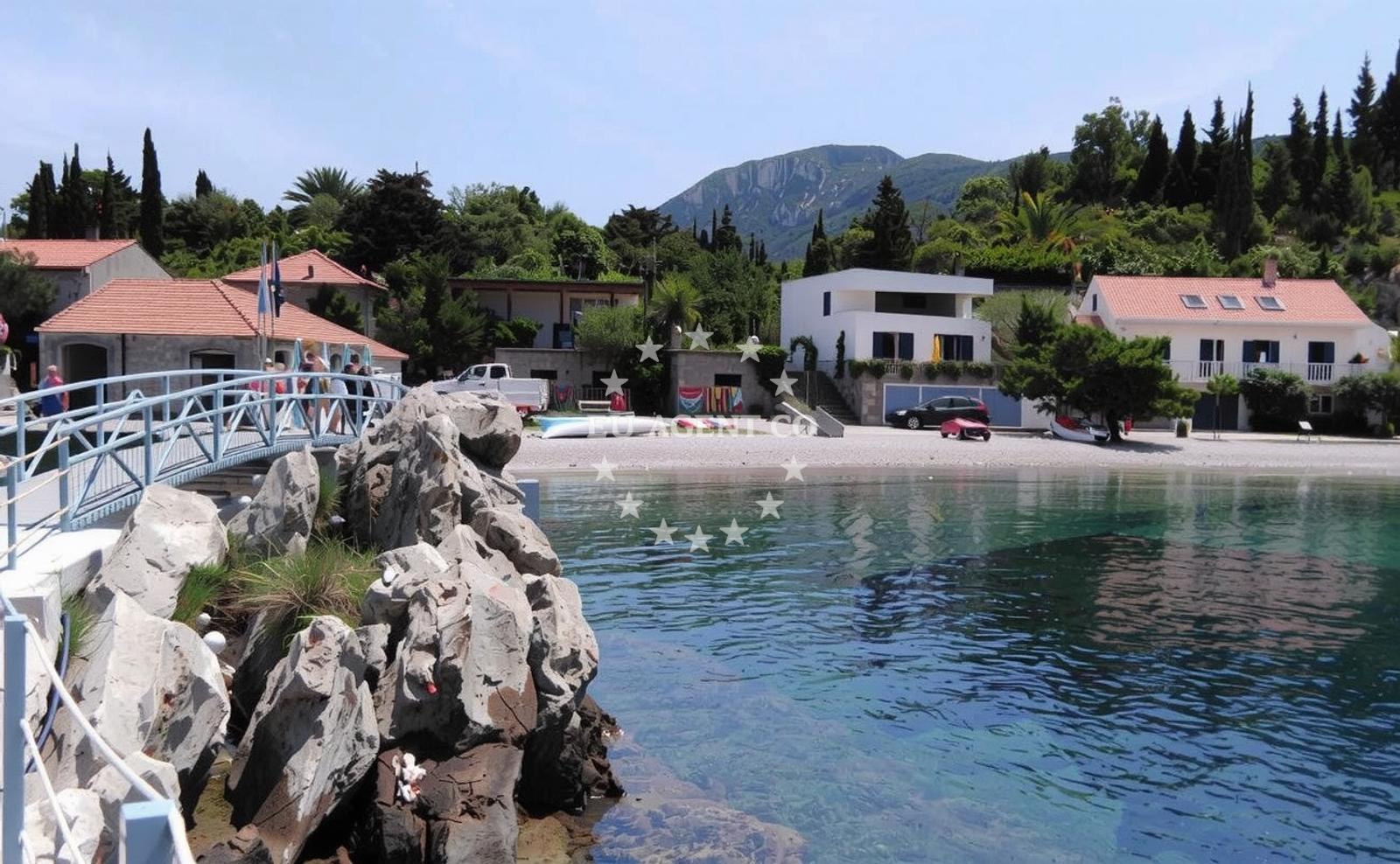 Additional view of Riba beach in , Trpanj