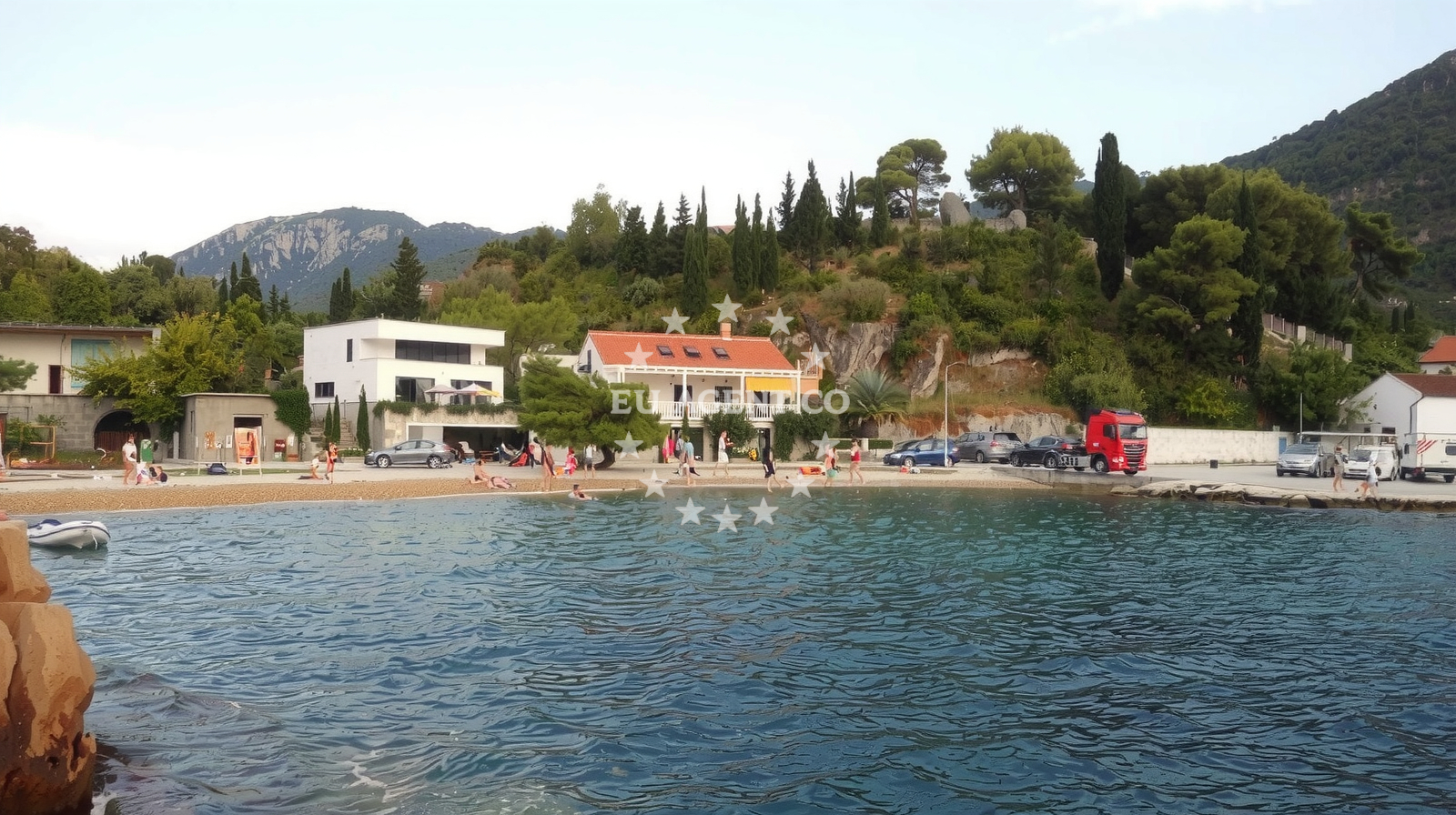 Additional view of Riba beach in , Trpanj