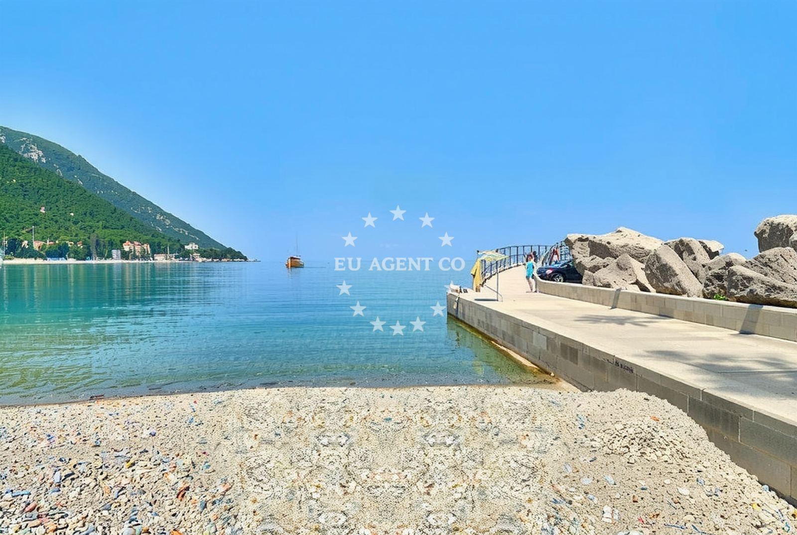 Additional view of Riba beach in , Trpanj