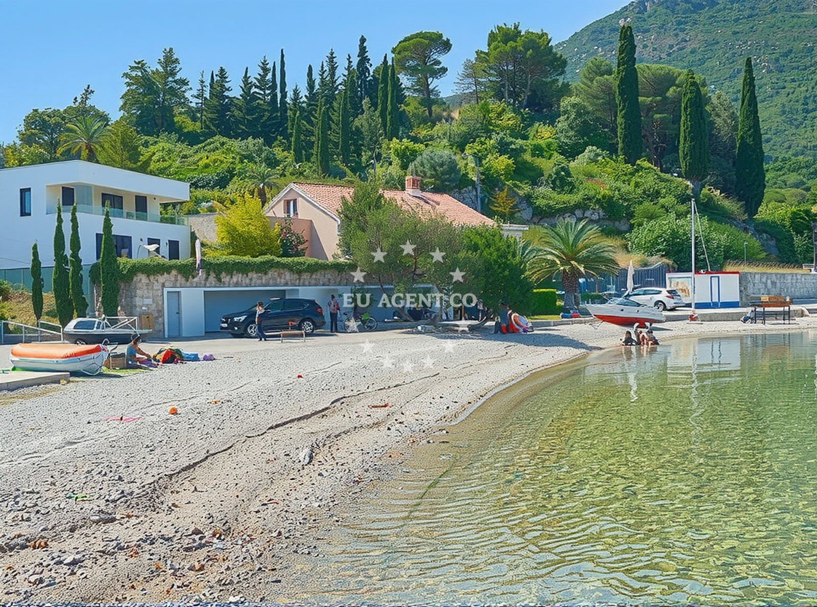 Additional view of Riba beach in , Trpanj