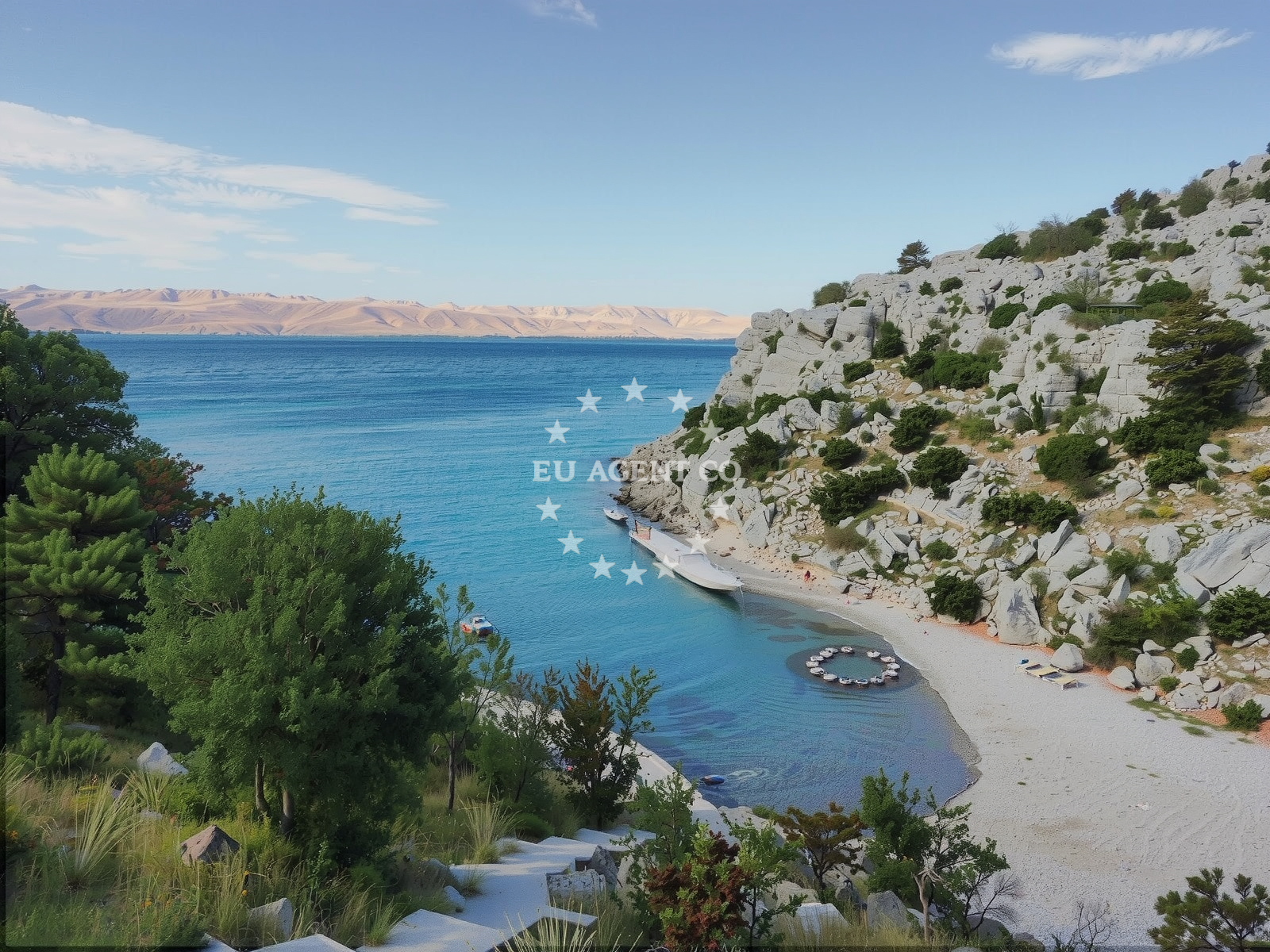 Additional view of Ribarica beach in , Ribarica