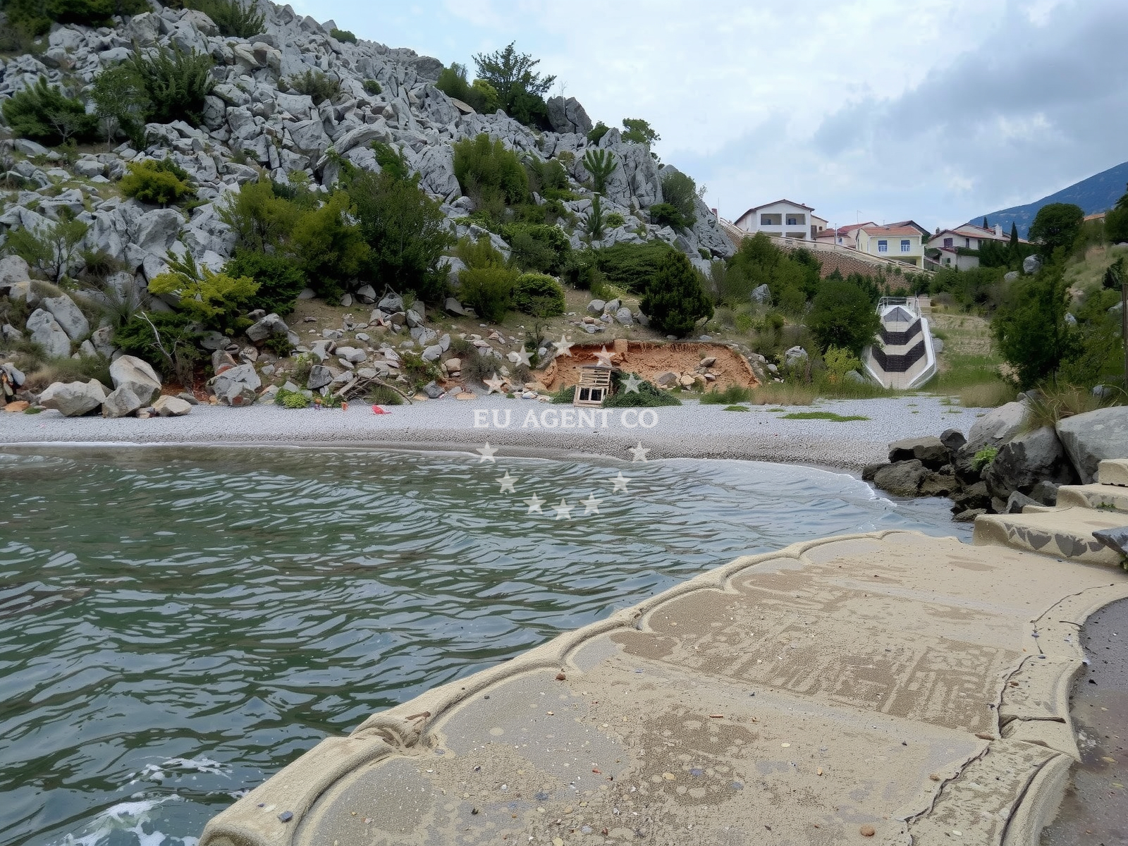 Additional view of Ribarica beach in , Ribarica
