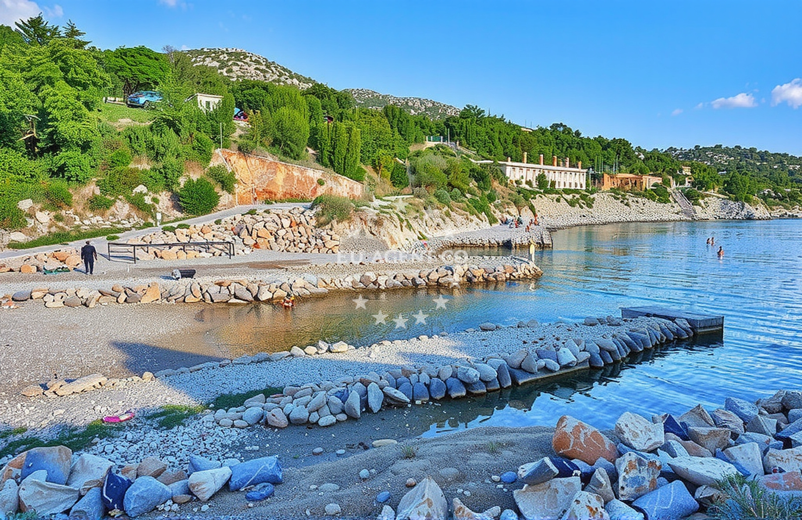 Additional view of Ribarica beach II in Bojna draga 19, Karlobag