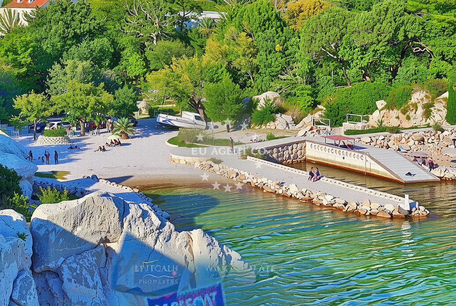 Additional view of Ribarica beach II in Bojna draga 19, Karlobag