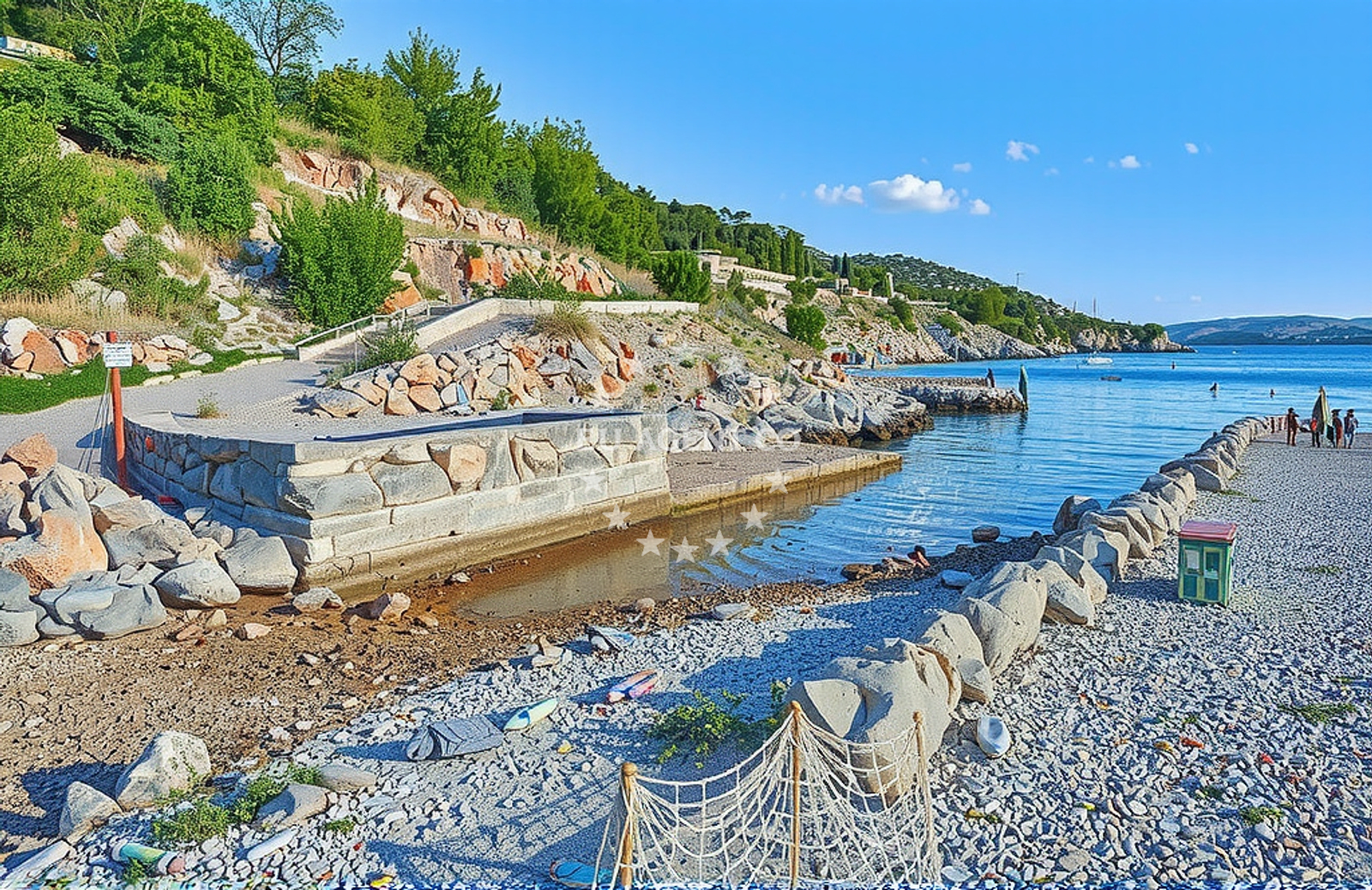 Additional view of Ribarica beach II in Bojna draga 19, Karlobag