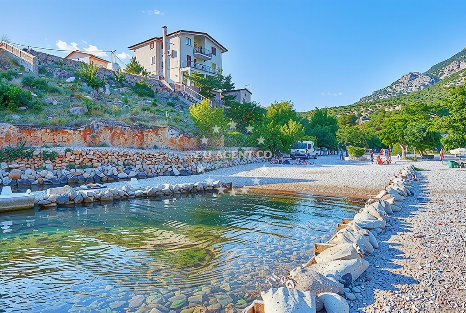 Additional view of Ribarica beach II in Bojna draga 19, Karlobag