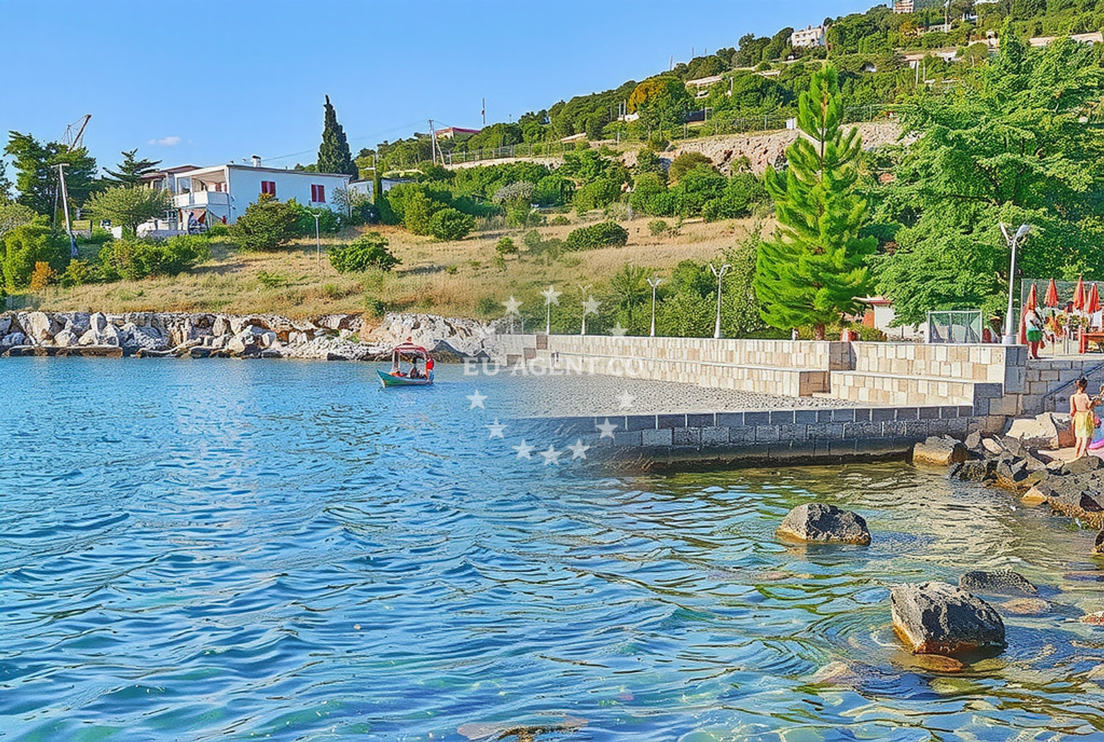 Additional view of Ribarica, Cesarica Beach in Ribarica