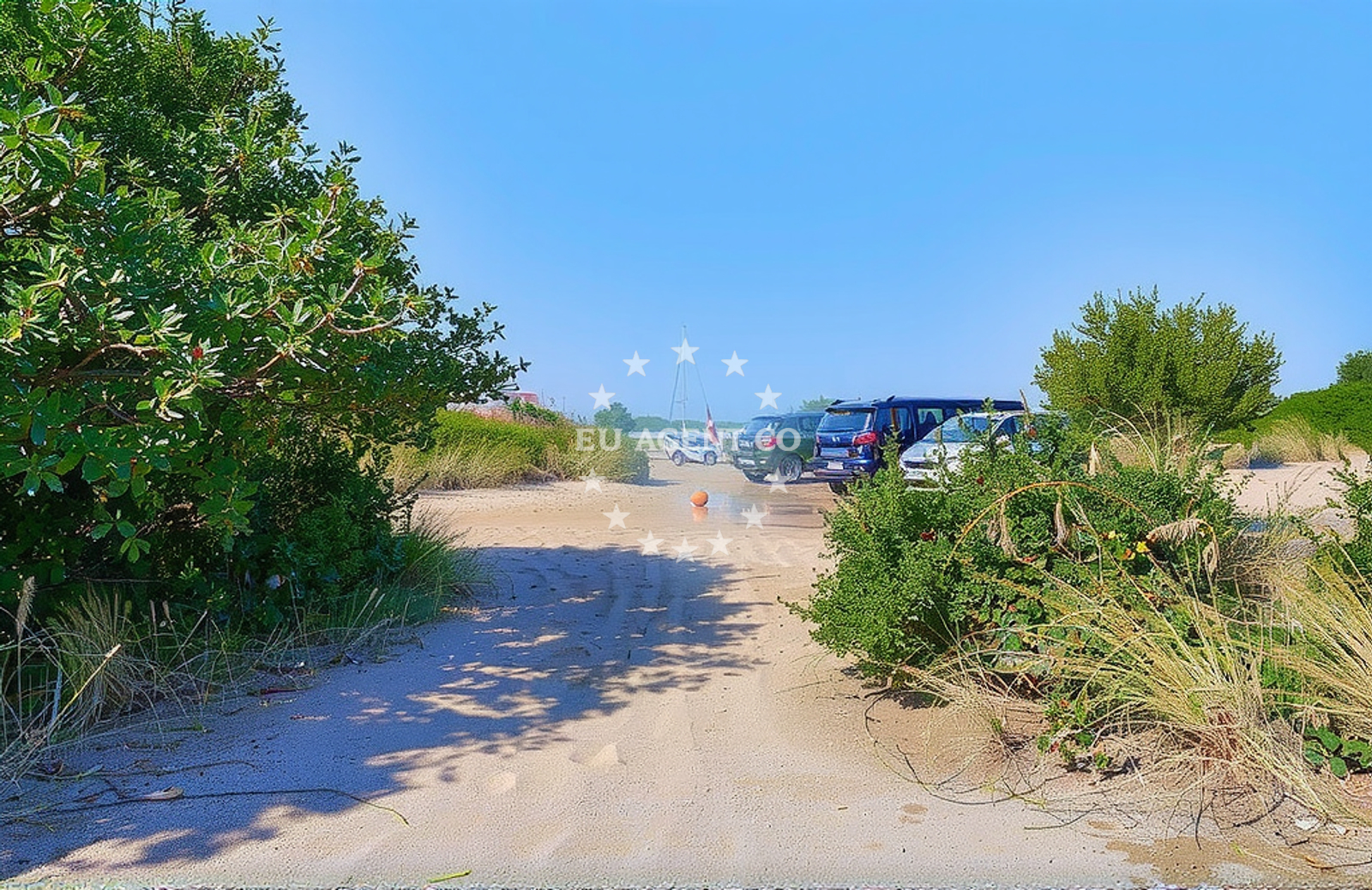 Additional view of Ribon beach in 574 Barbat, Rab