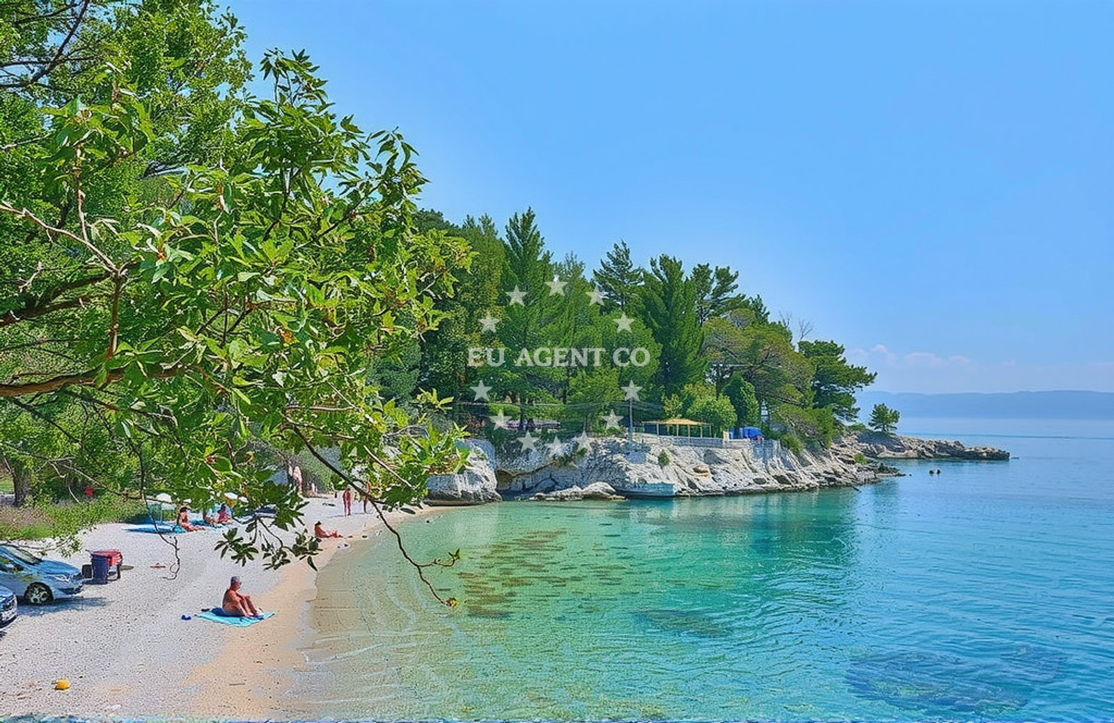 Shoreline and swimming area at Ripenda Kosi: beaches and coves in Ripenda Kosi